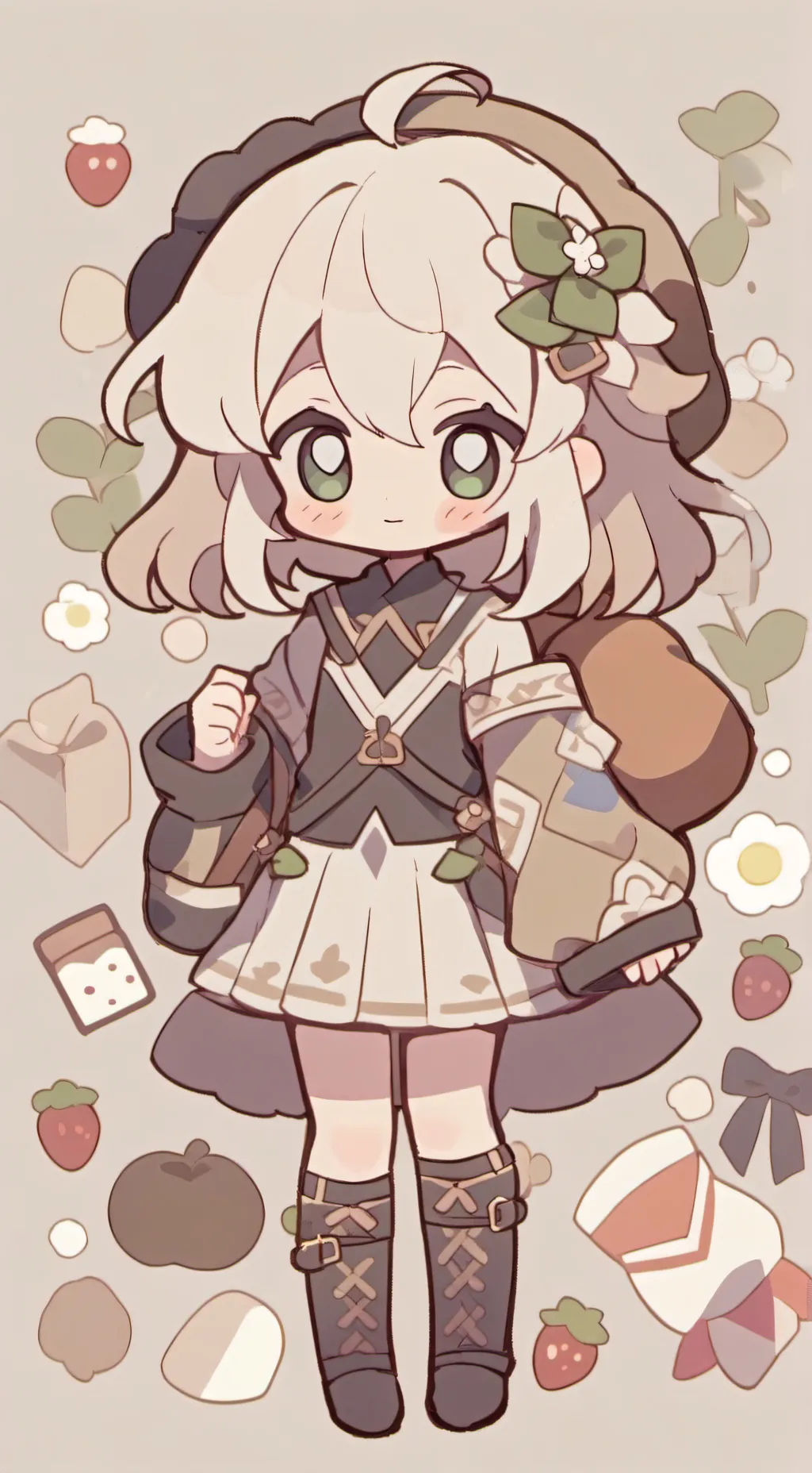 ai character: Мия background