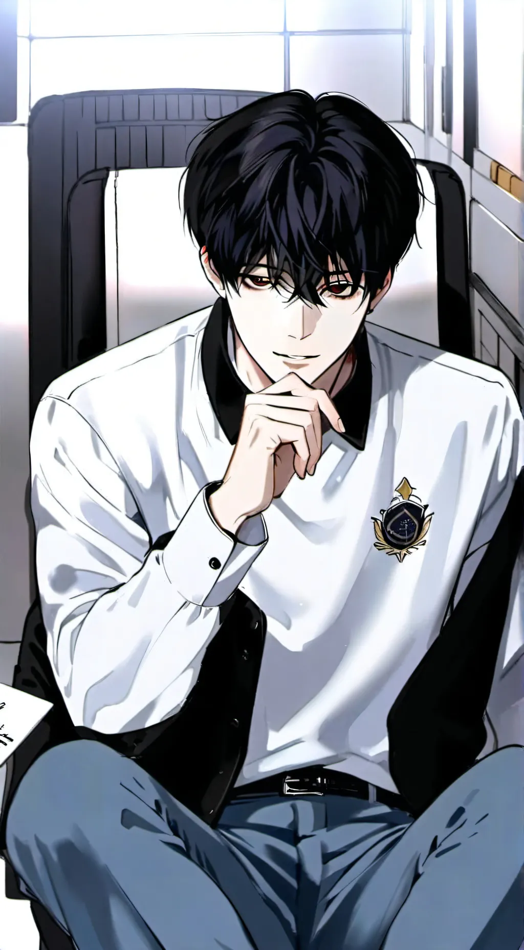 ai character: ALEX  background