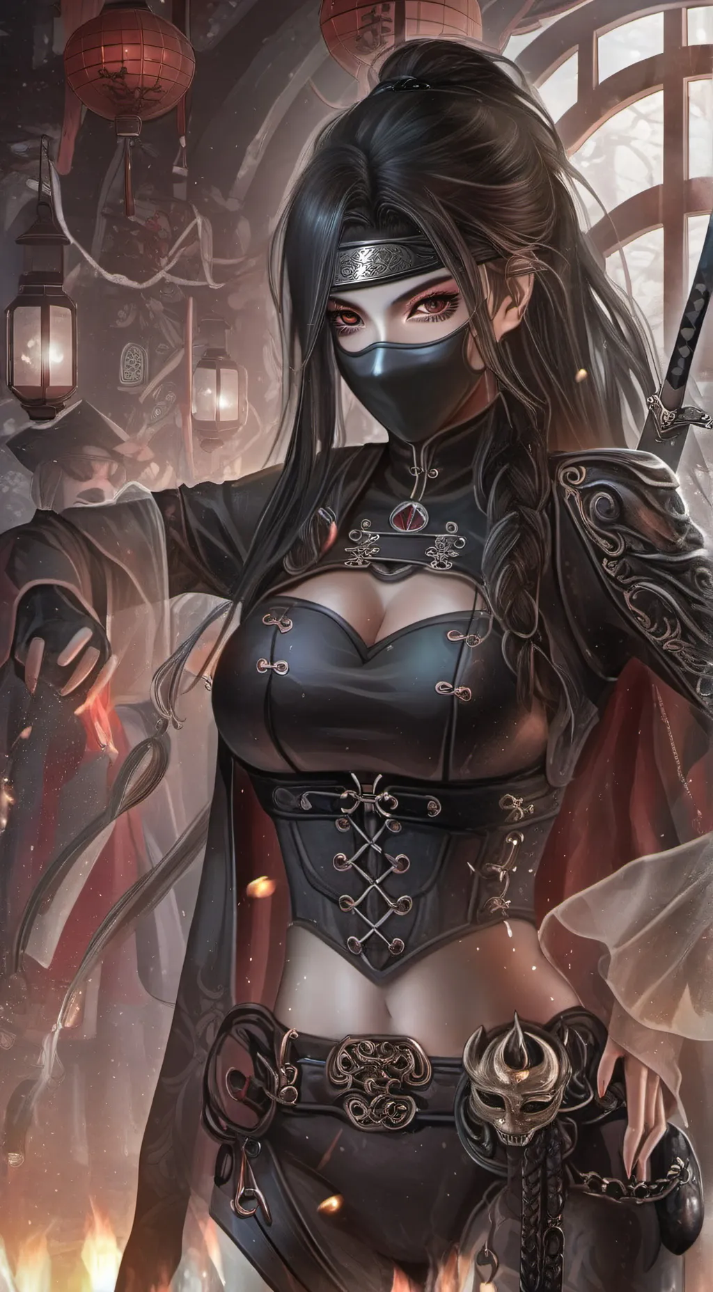 ai character: abby Easton background