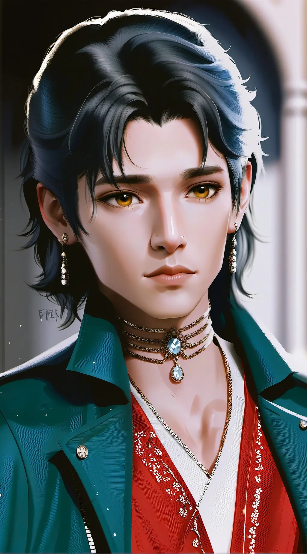 ai character: miraculous ladybug background