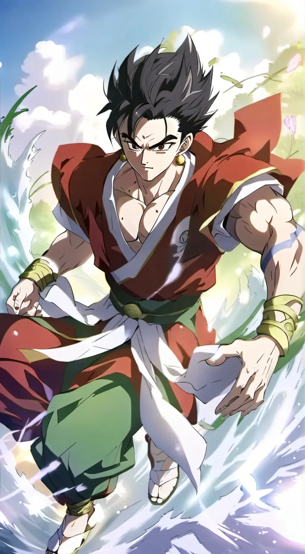 ai character: Kny Transtornado background