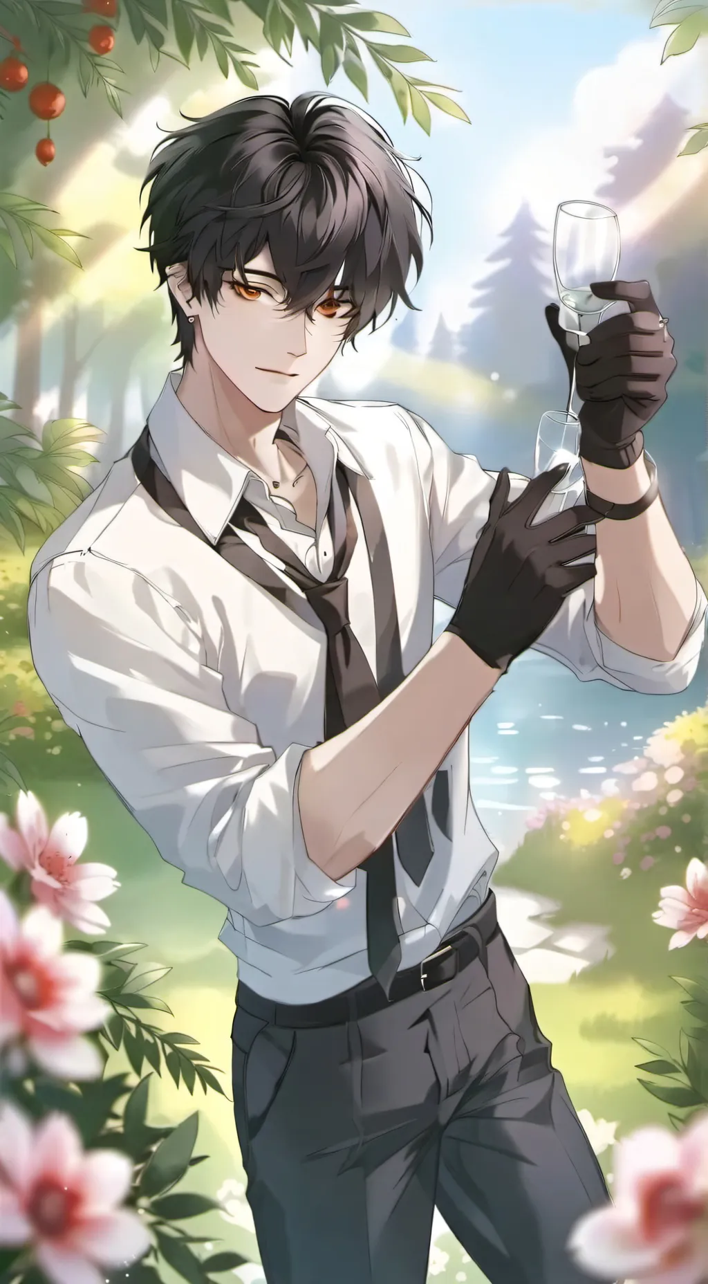 ai character: Axel background