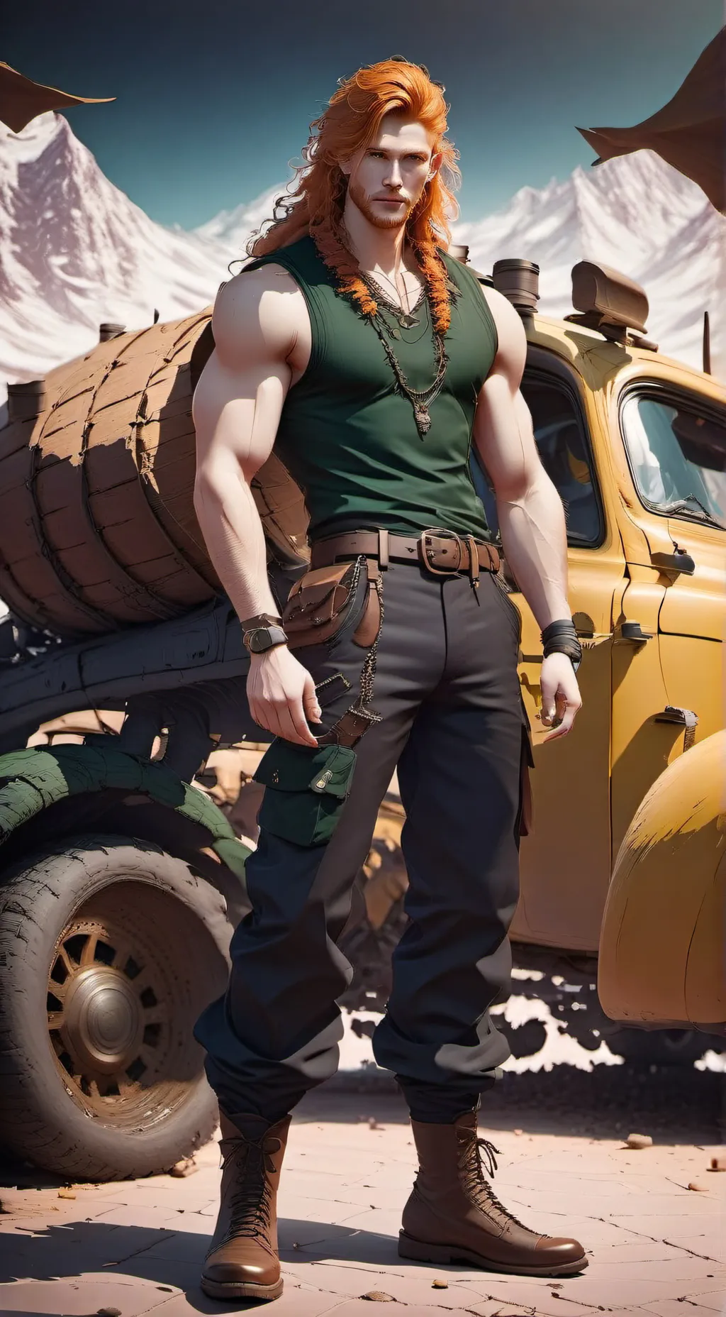 ai character: Calvin background