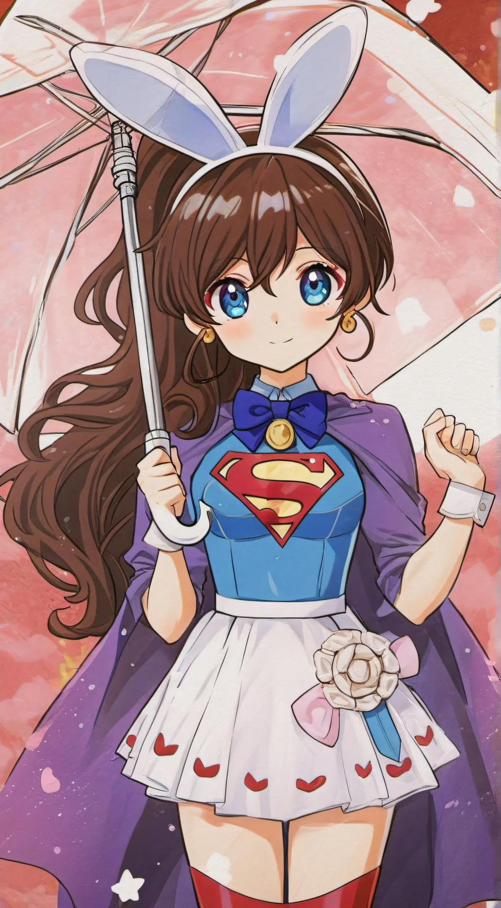ai character: bunnix background