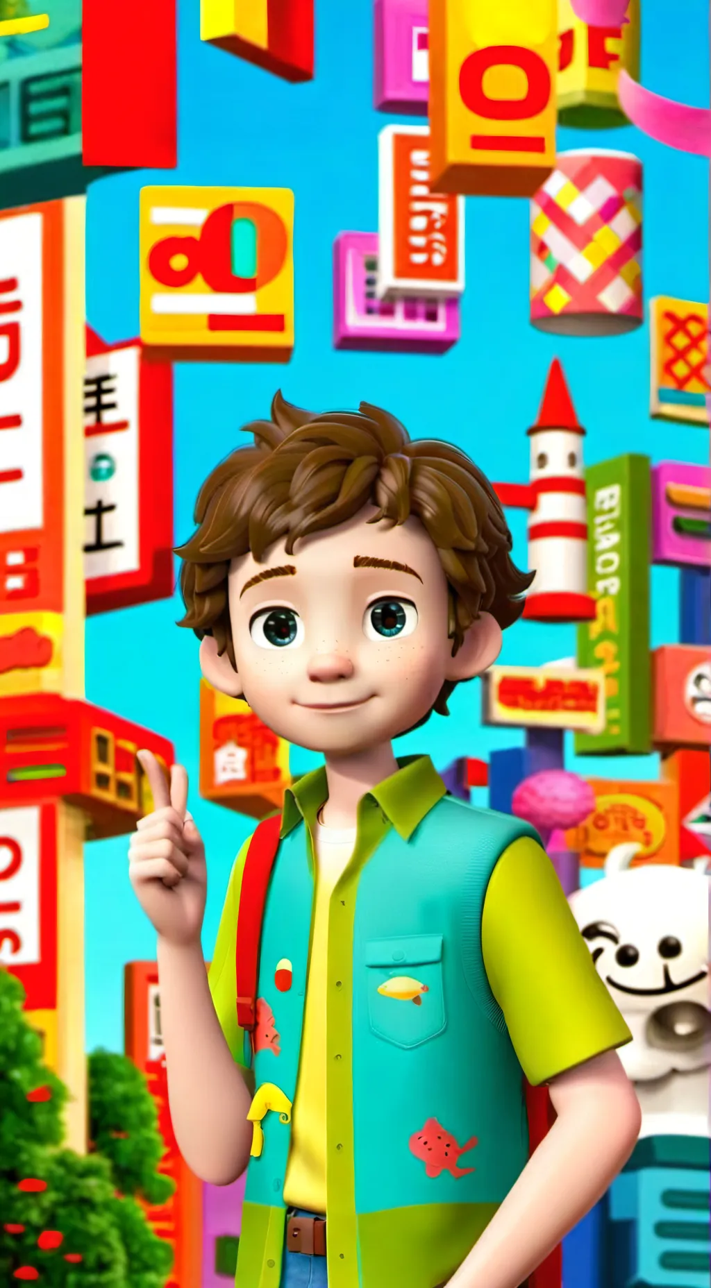 ai character: Simka y Nulik  background