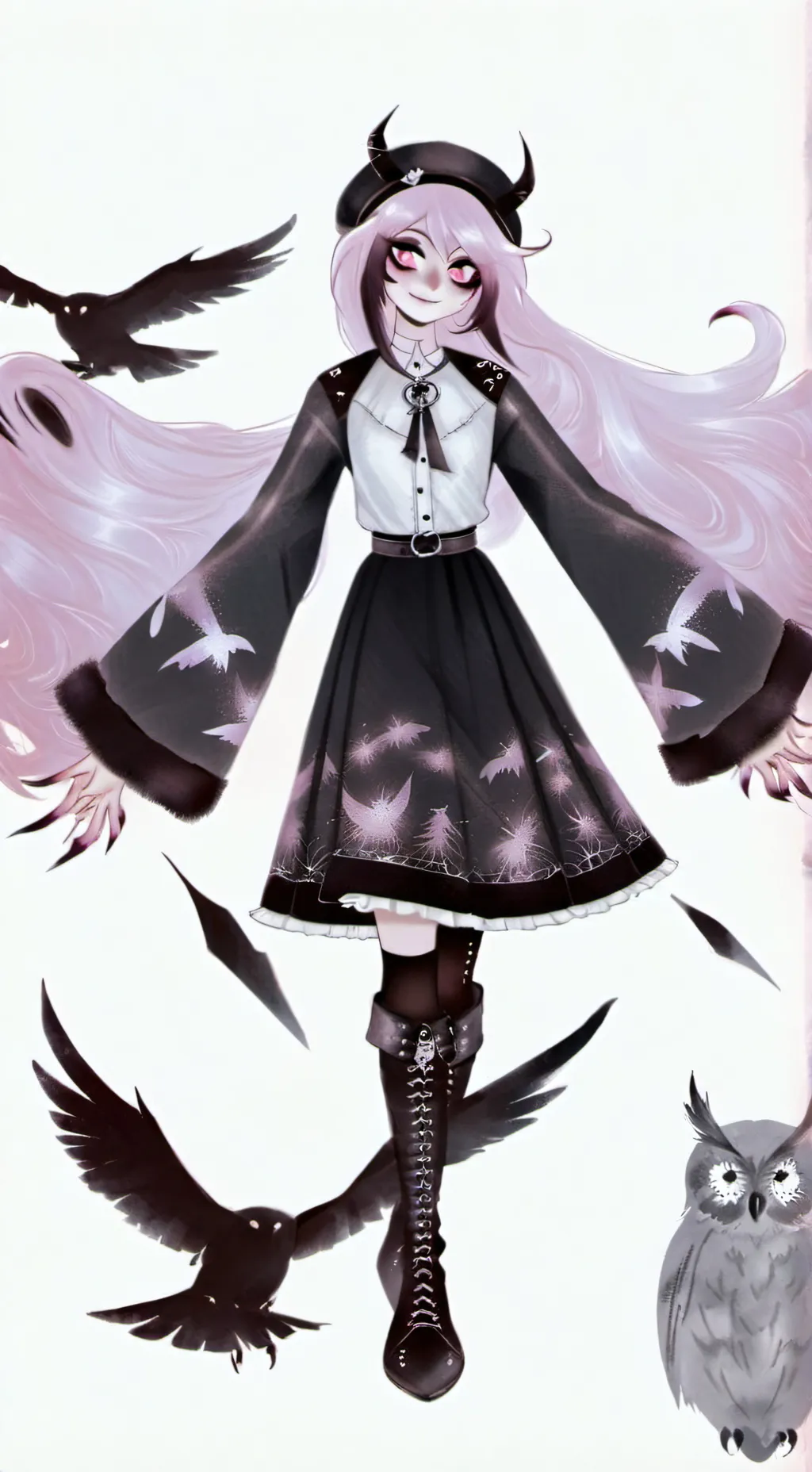 ai character: Octavia  background