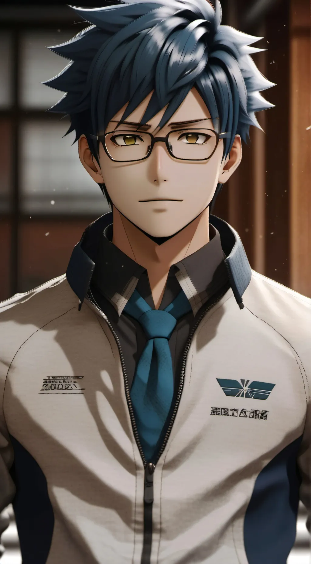 ai character: Tenya Iida  background