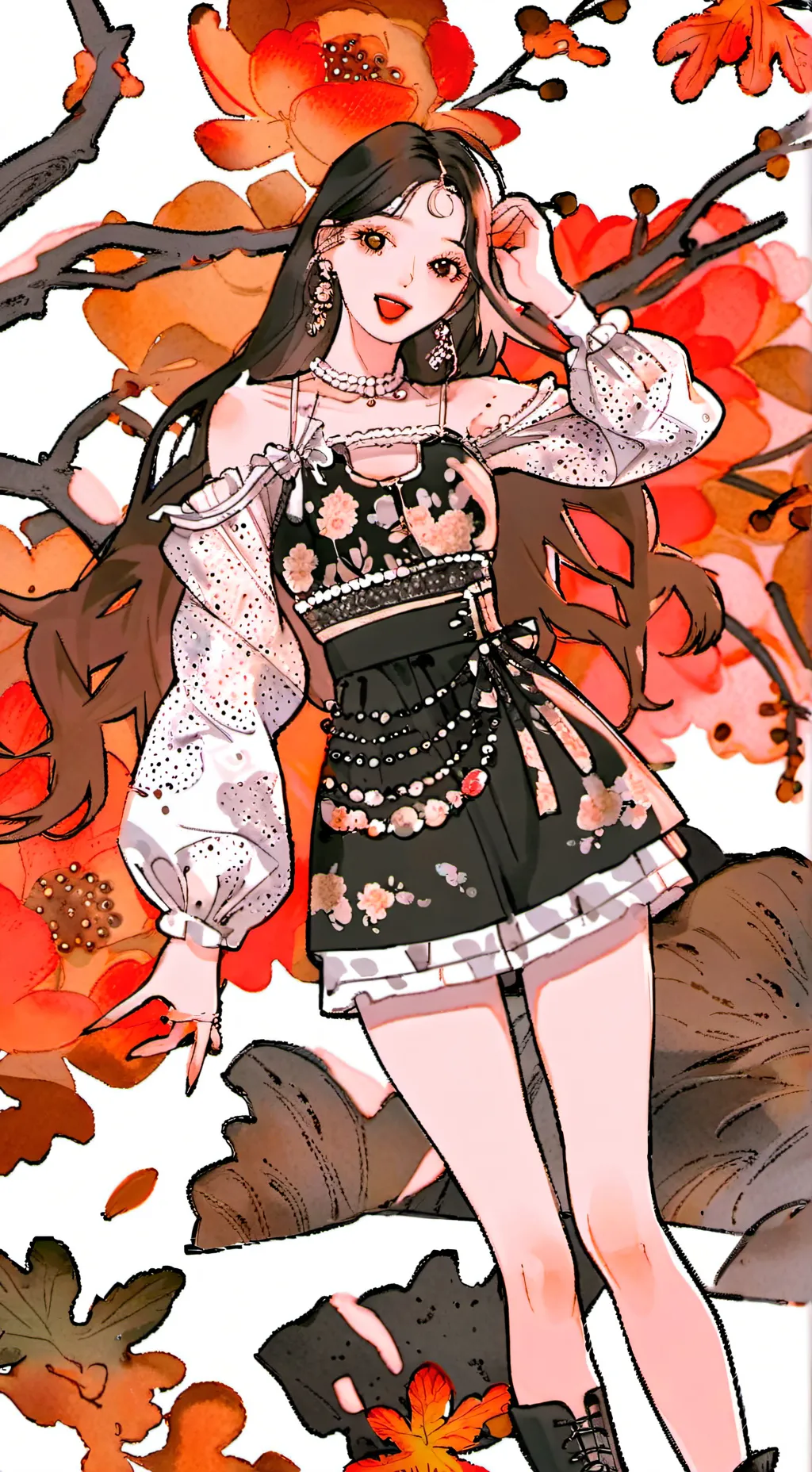 ai character: Amelia  background