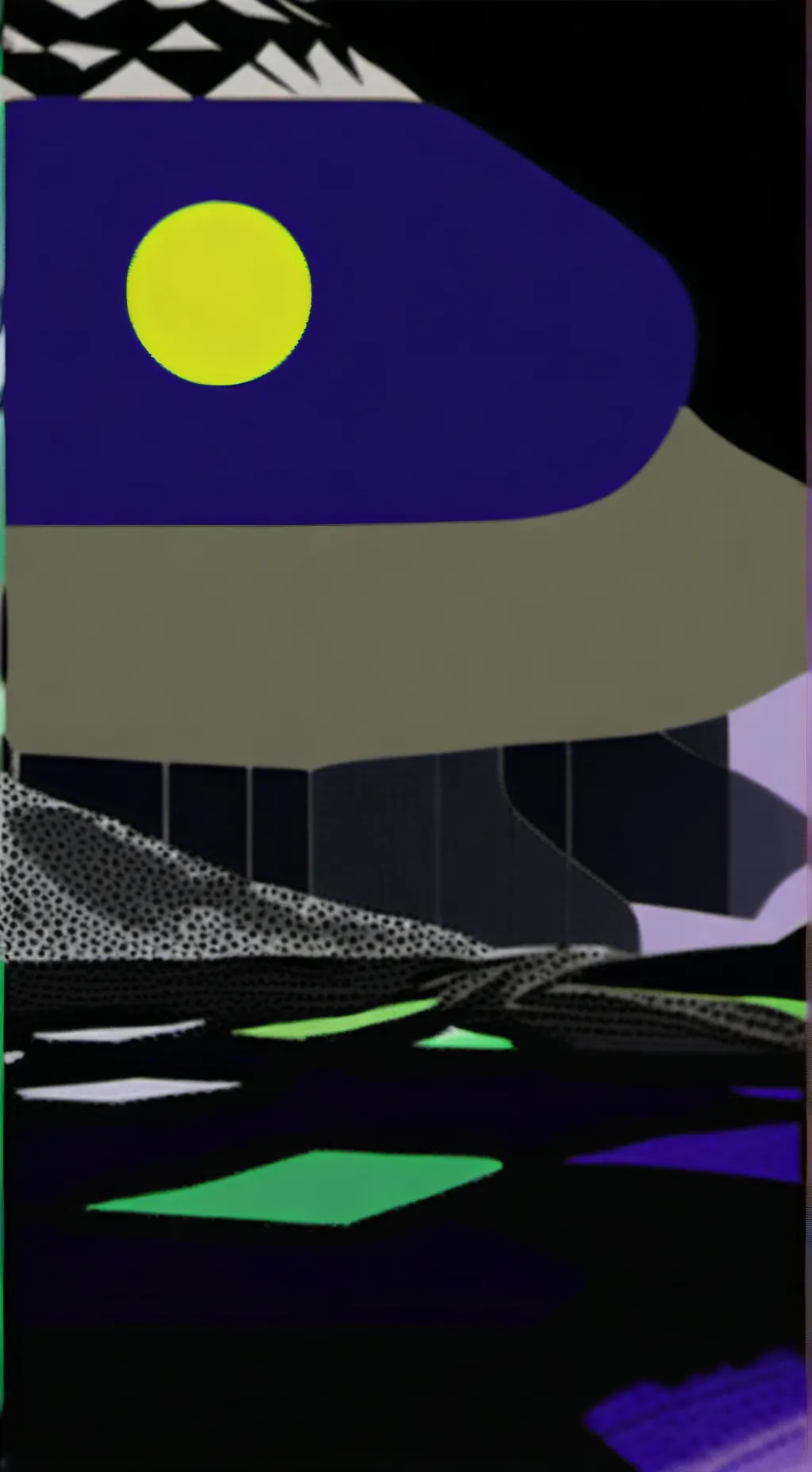 ai character: Dw glitch infect background