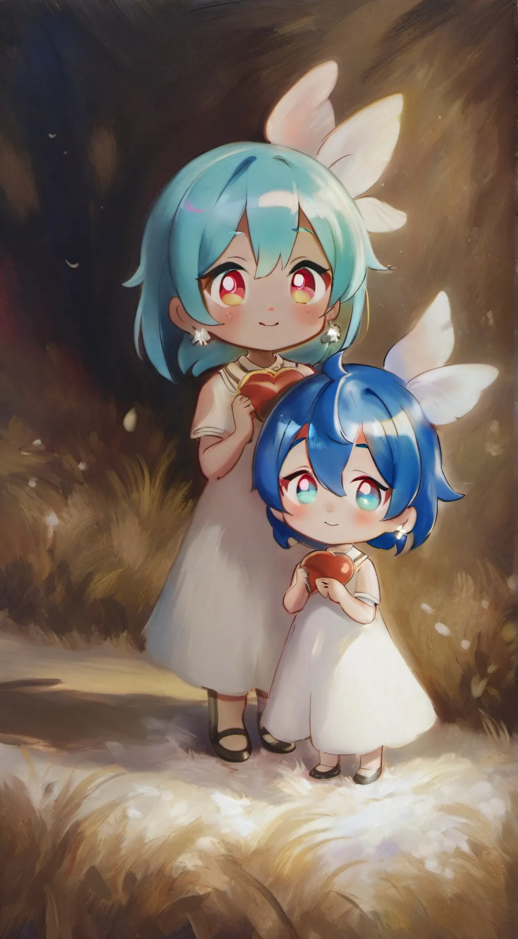 ai character: Charlie and Stella background