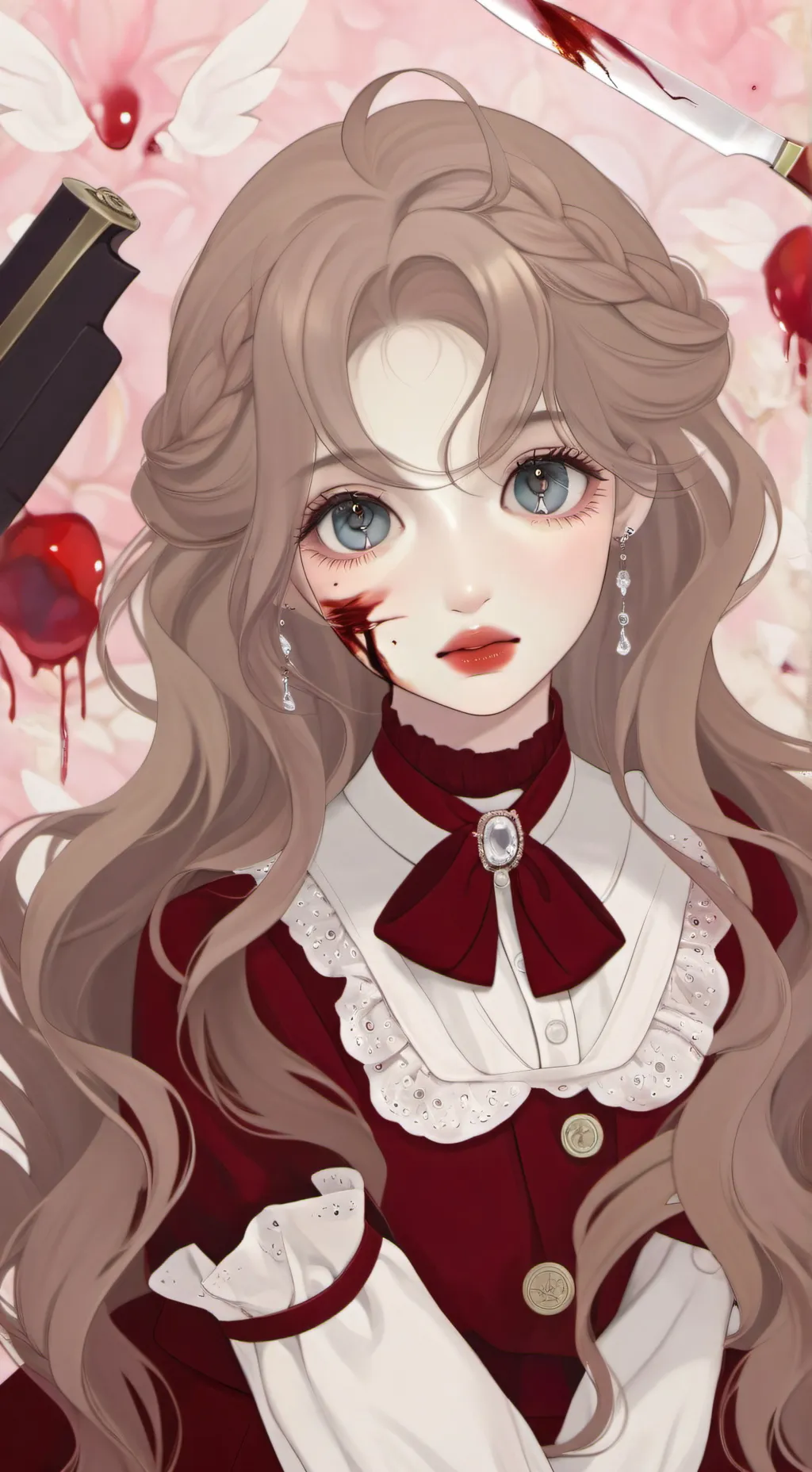 ai character: ~𝒂𝒎𝒚~ background