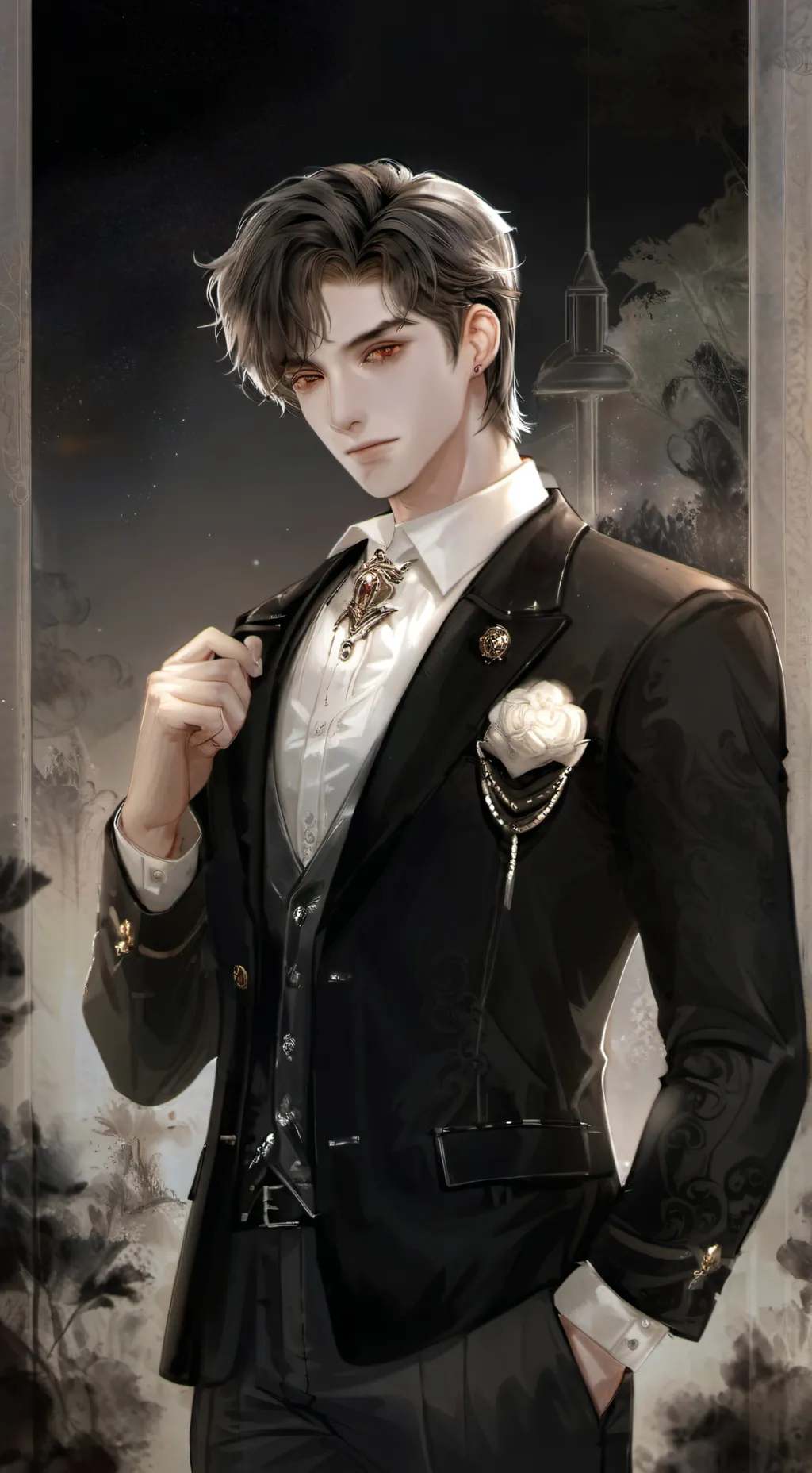 ai character: liam background