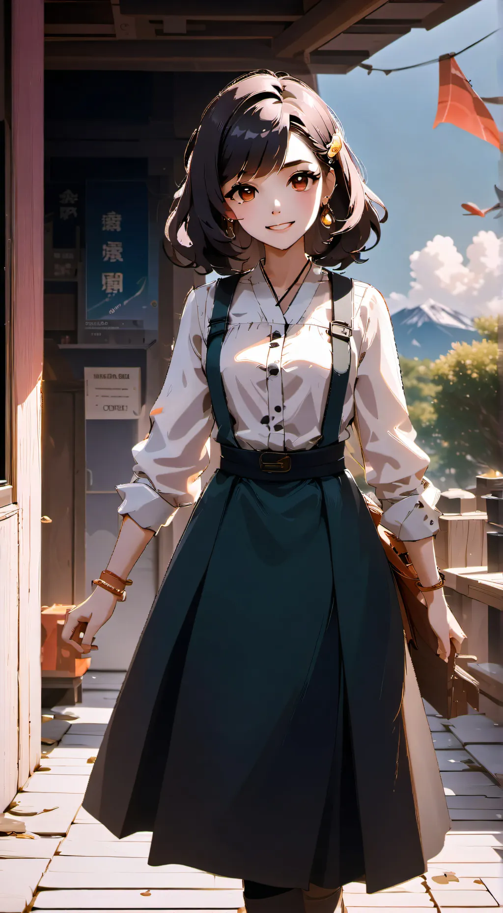 ai character: Stella  background