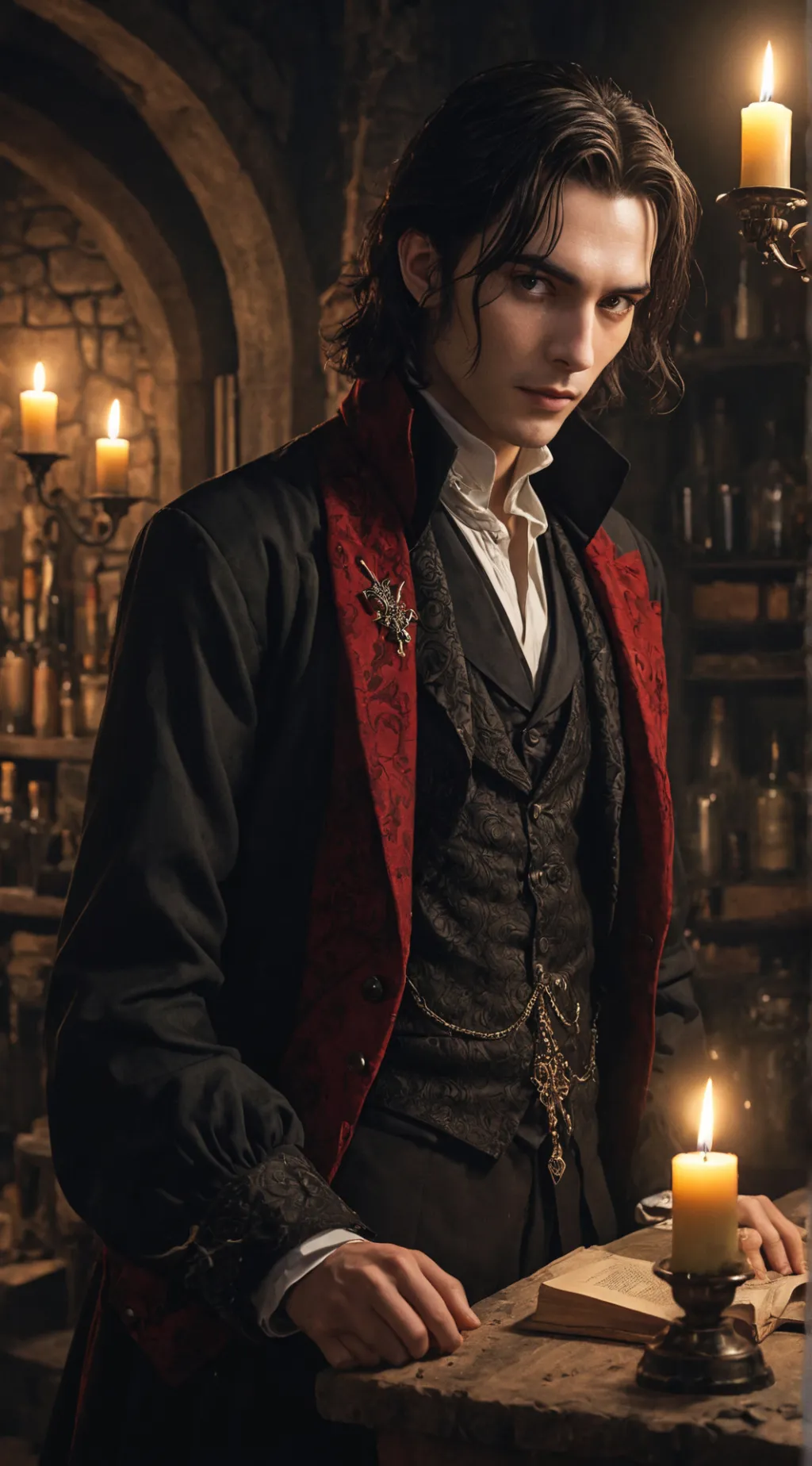 ai character: Lucien background
