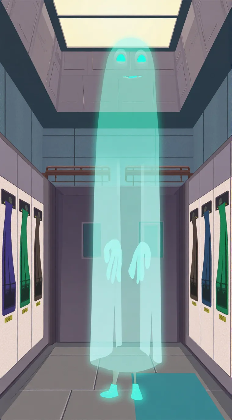 ai character: Spogliatoi background