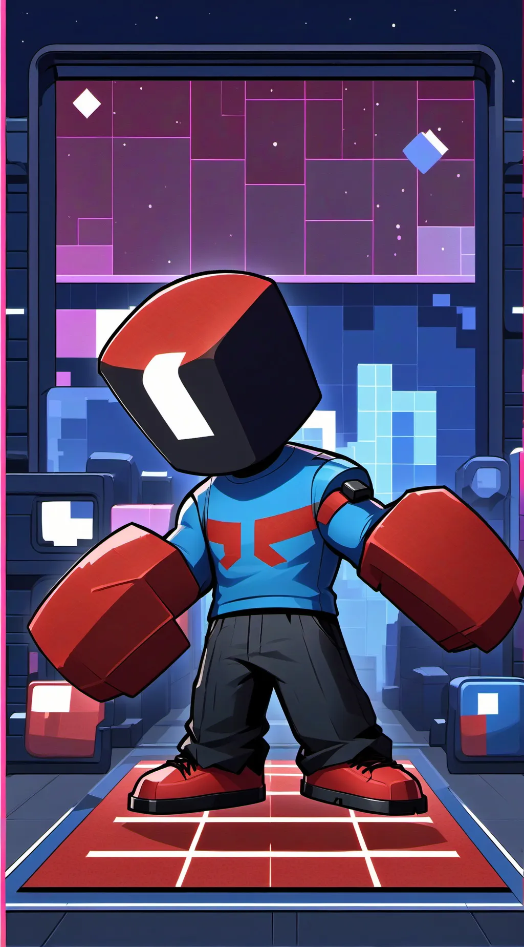 ai character: Maggi background