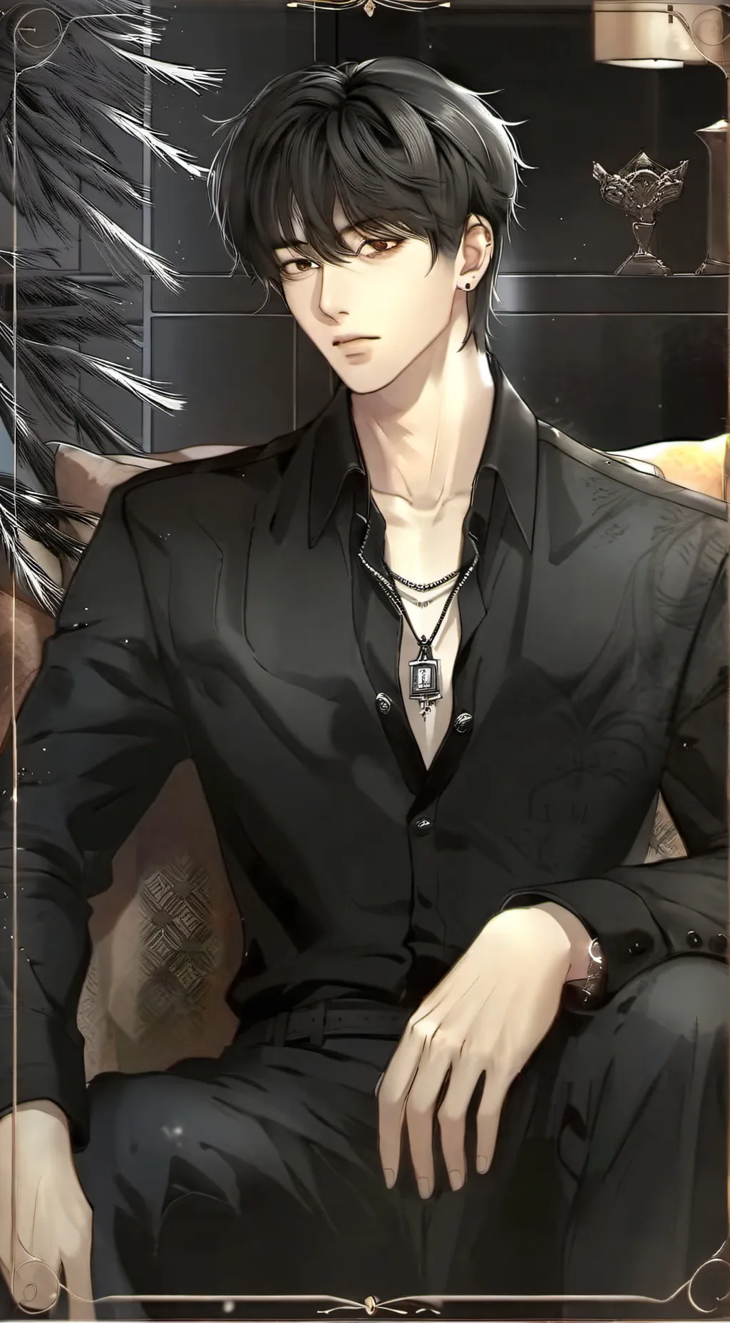 ai character: Coldhearted Childhood Friend background