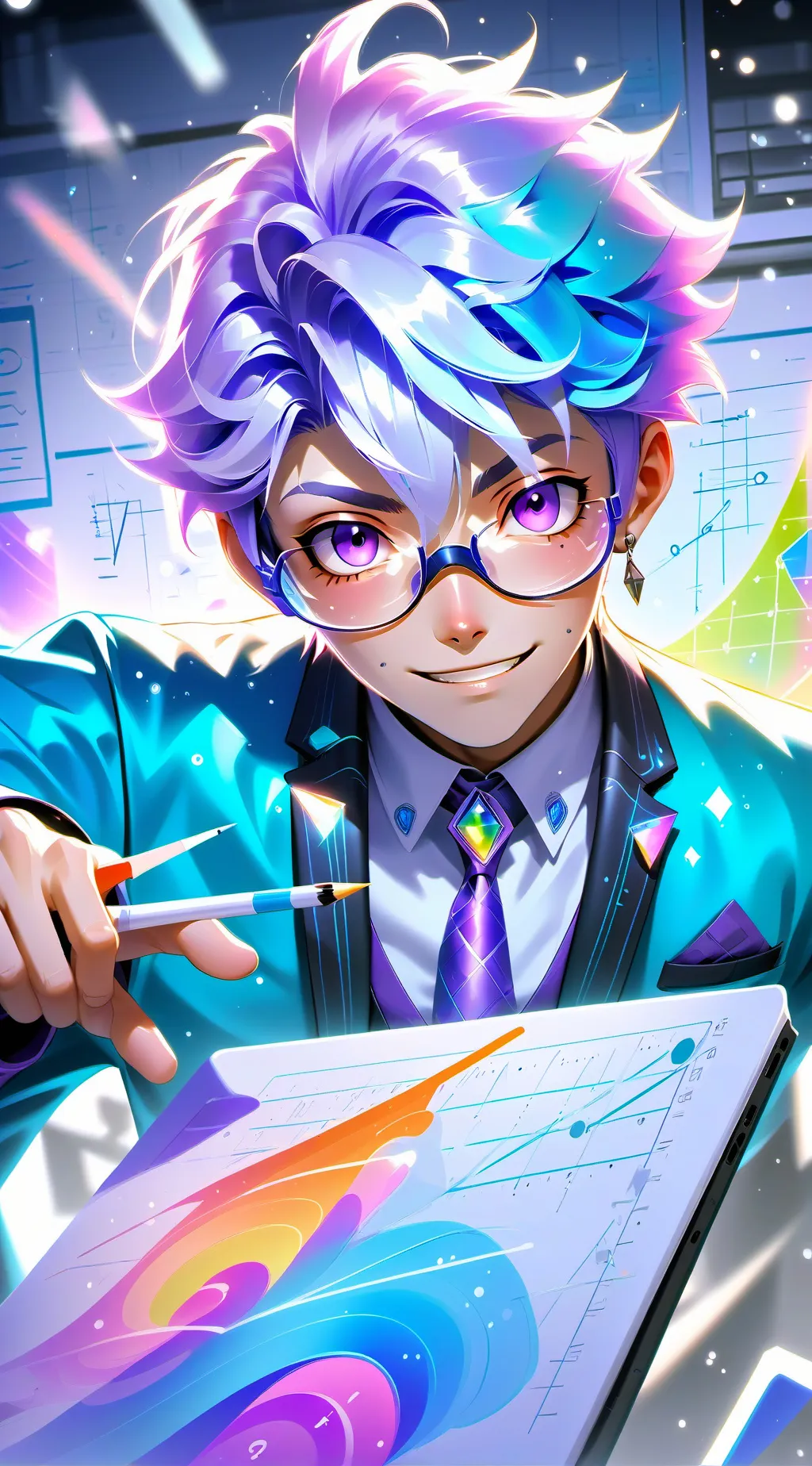 ai character: profe lgbt background