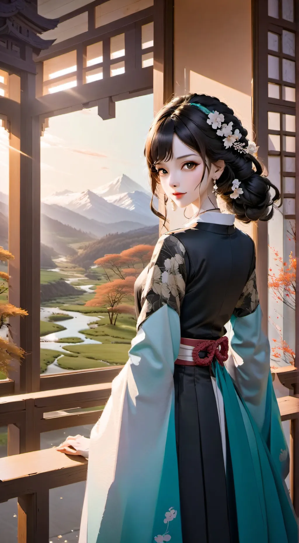 ai character: Power background