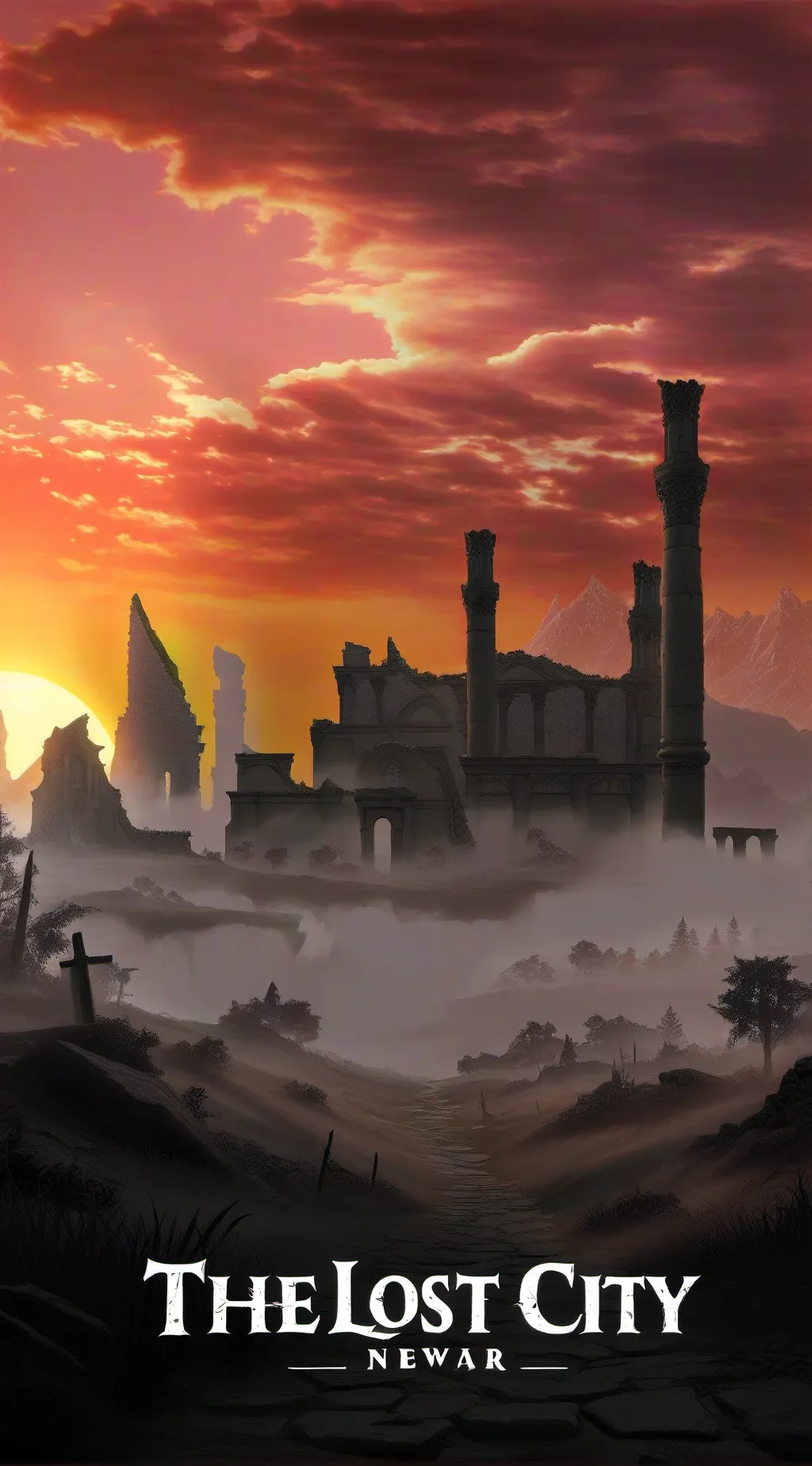 ai character: The Lost City 2 background