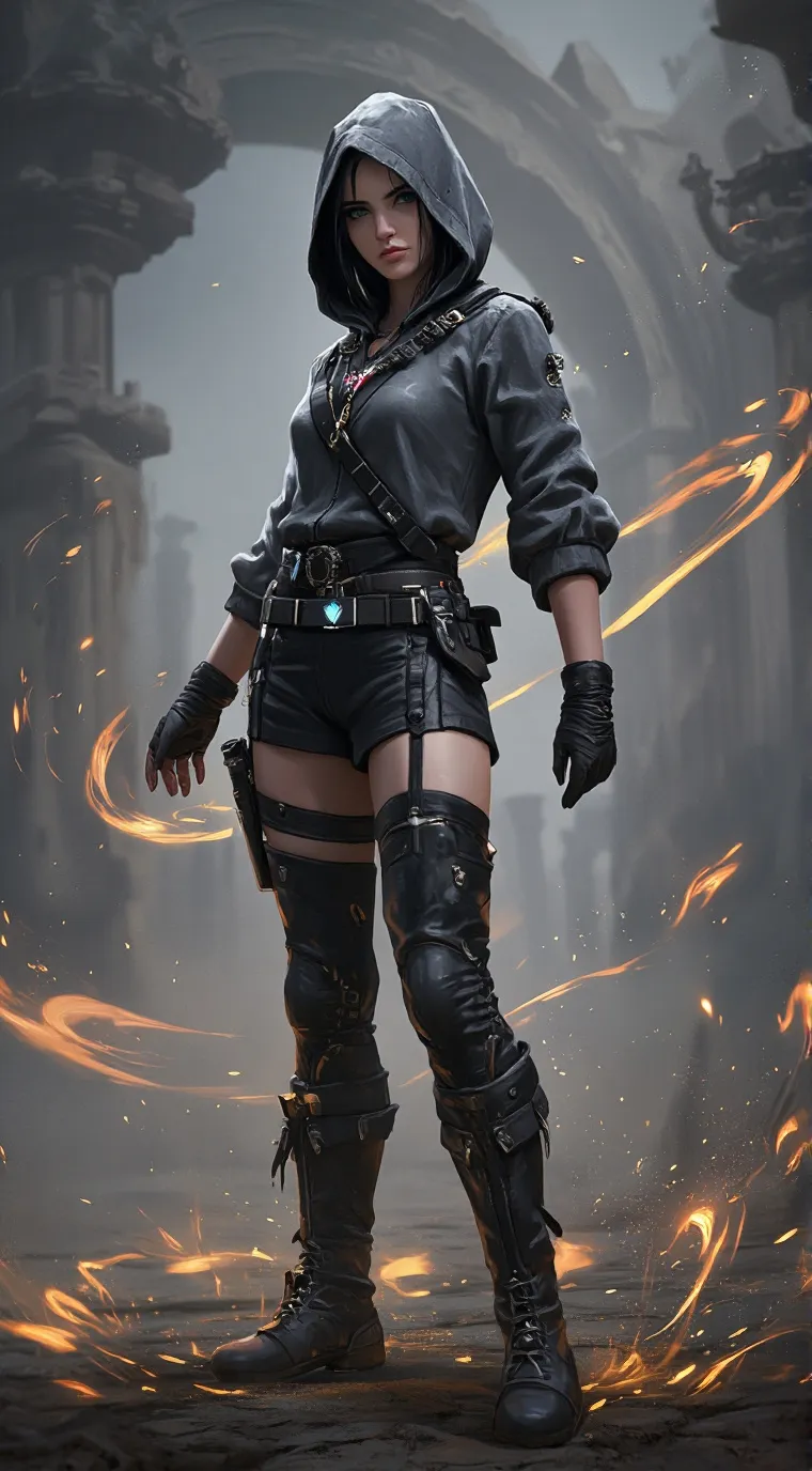 ai character: Lucia Lin background
