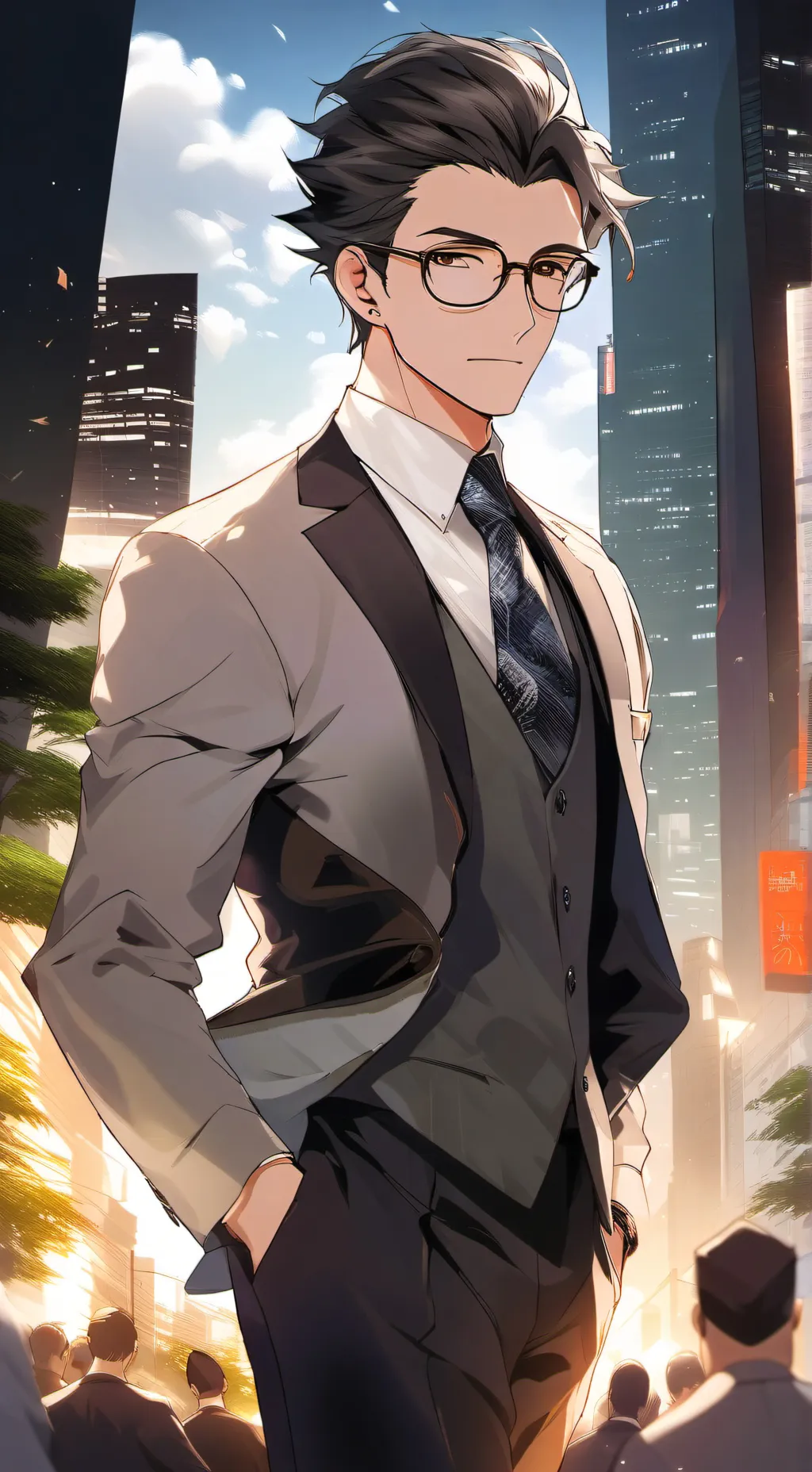 ai character: Mr. Louison background