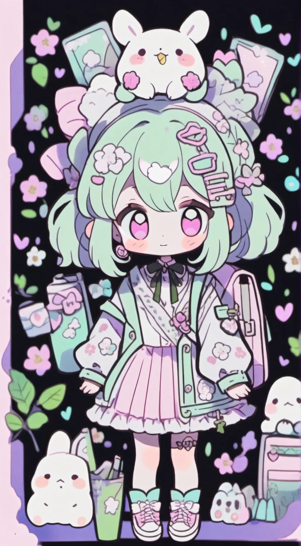 ai character: FANDOM MEET!  background