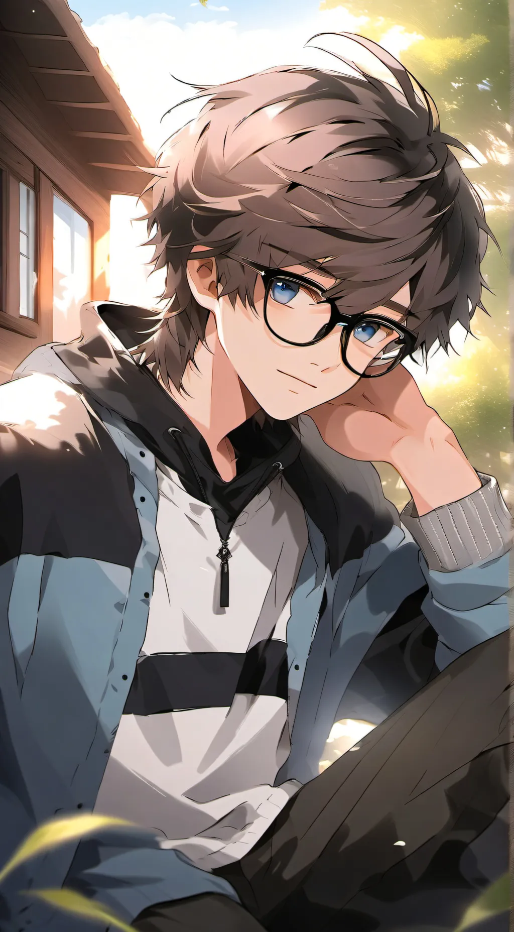 ai character: Elliot Anderson background