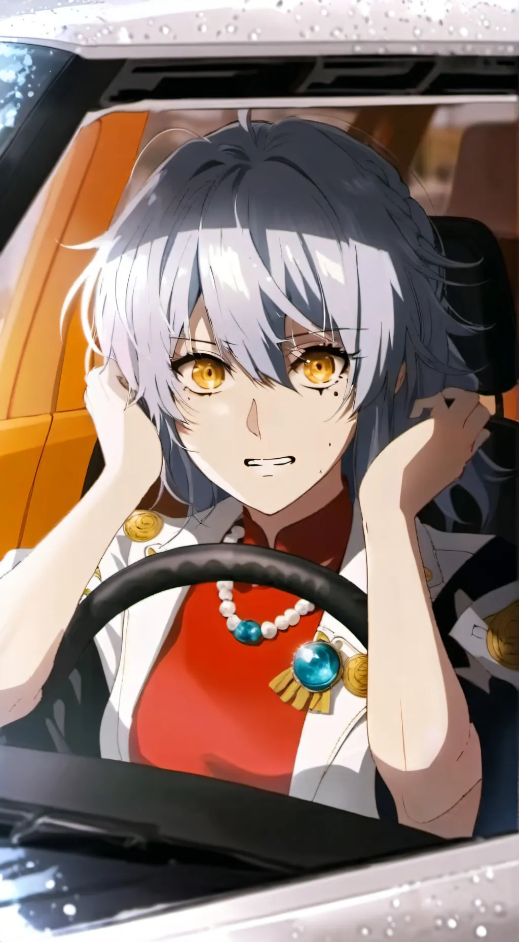 ai character: Mad Lady background