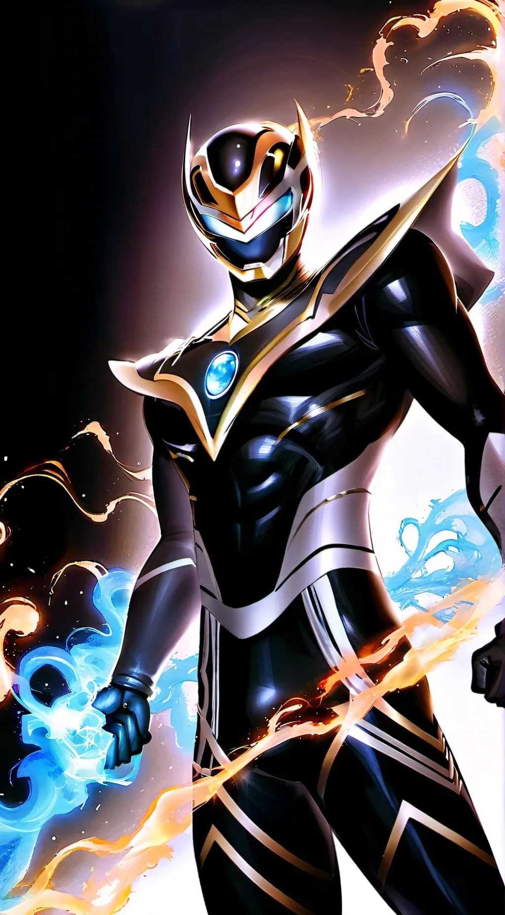 ai character: PR megaforce  background