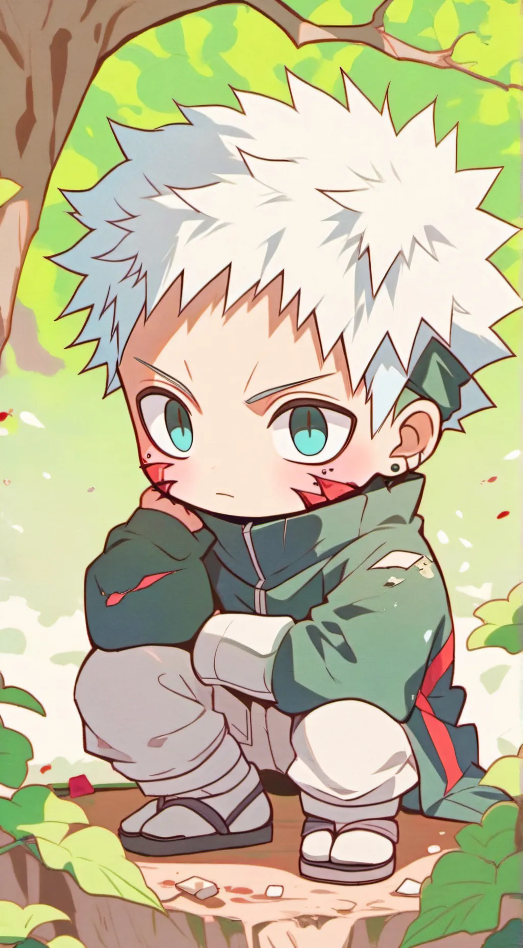 ai character: Kakashi Hatake  background