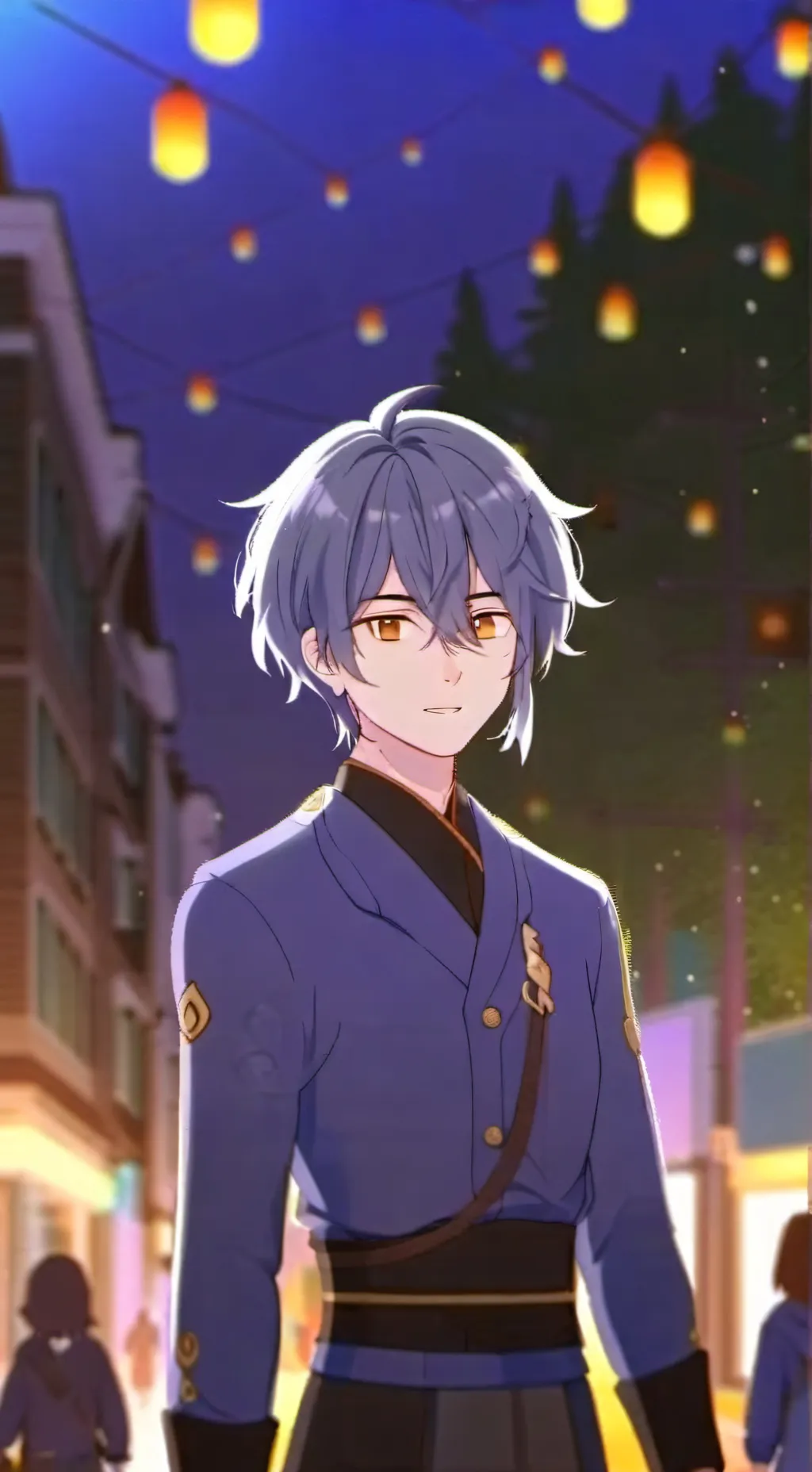 ai character: Aoki background
