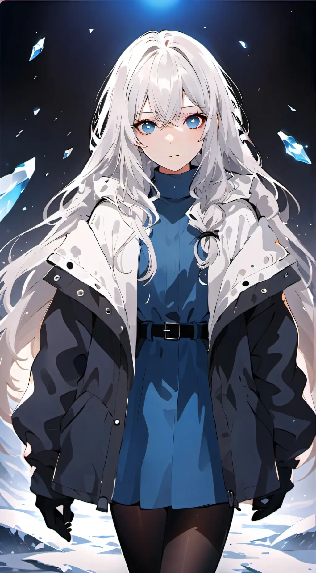 ai character: 💙 < Hazel > 🤍 background