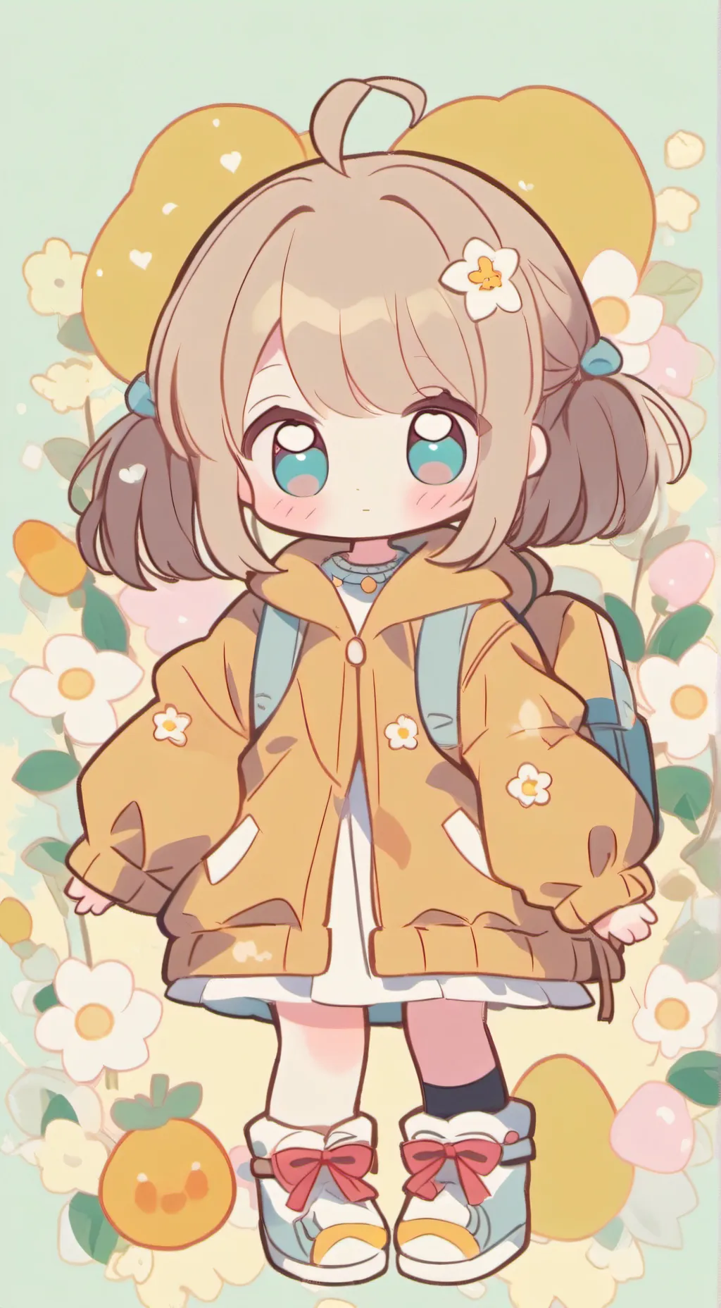 ai character: Аня  background