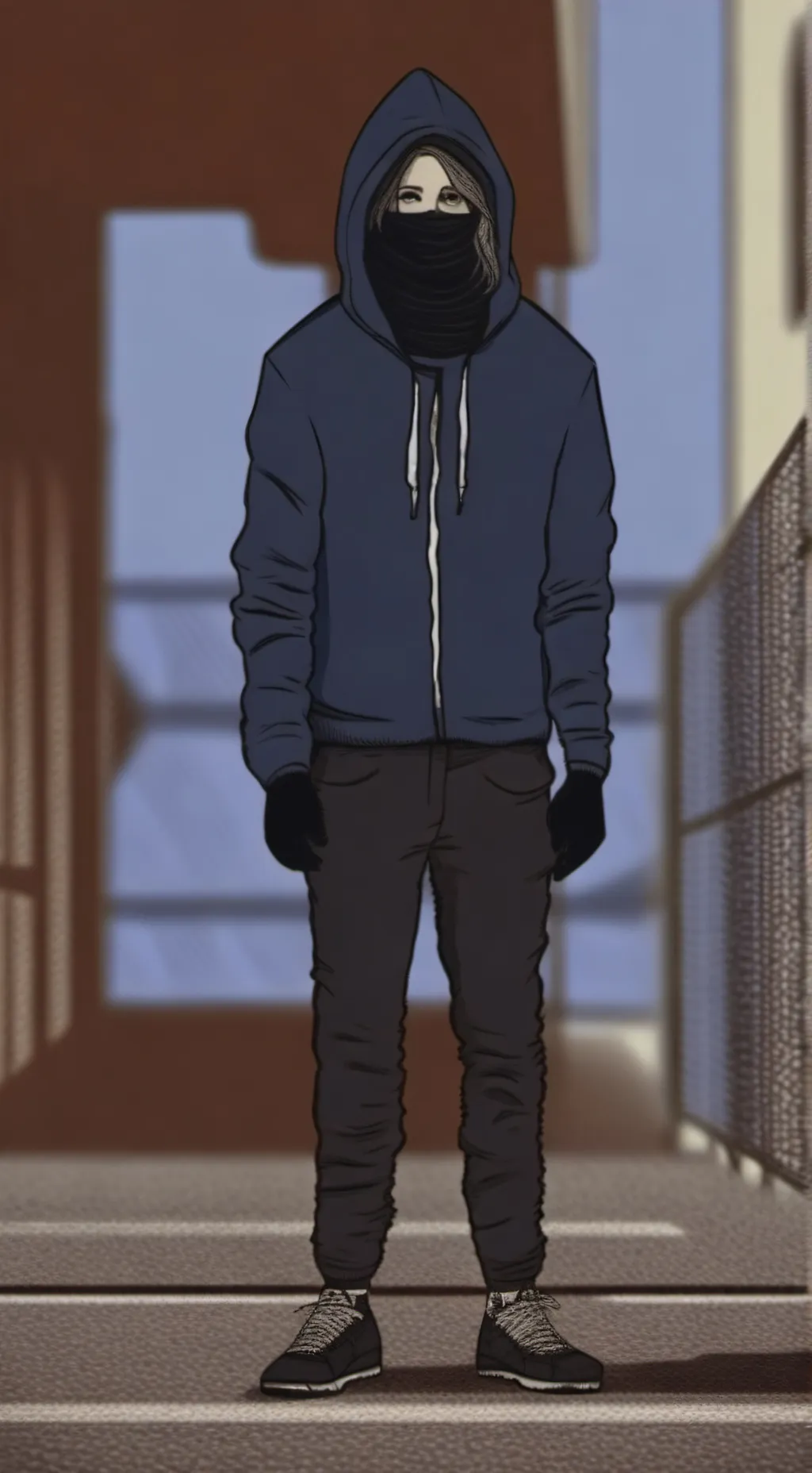 ai character: Entity 68  background