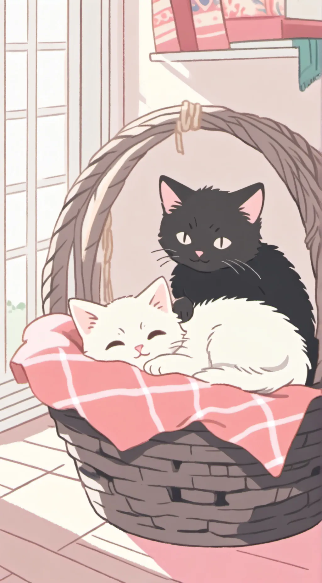 ai character: cat nap and dogday background