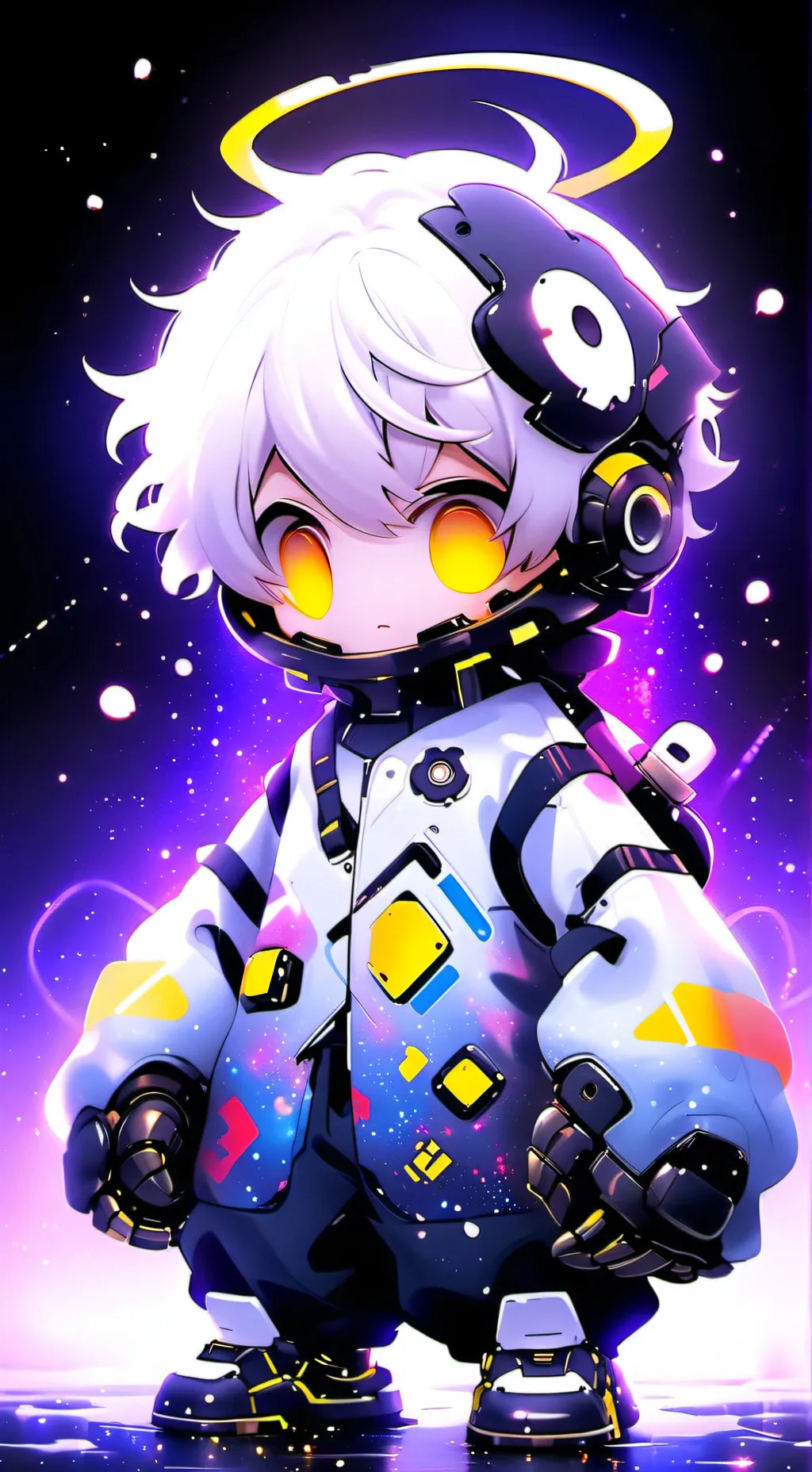 ai character: muurder drones!!!! background