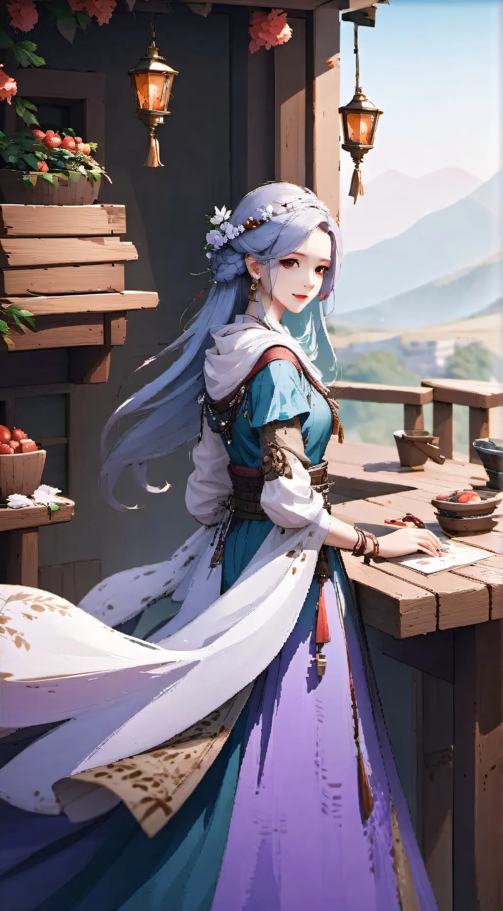 ai character: Forsaken background