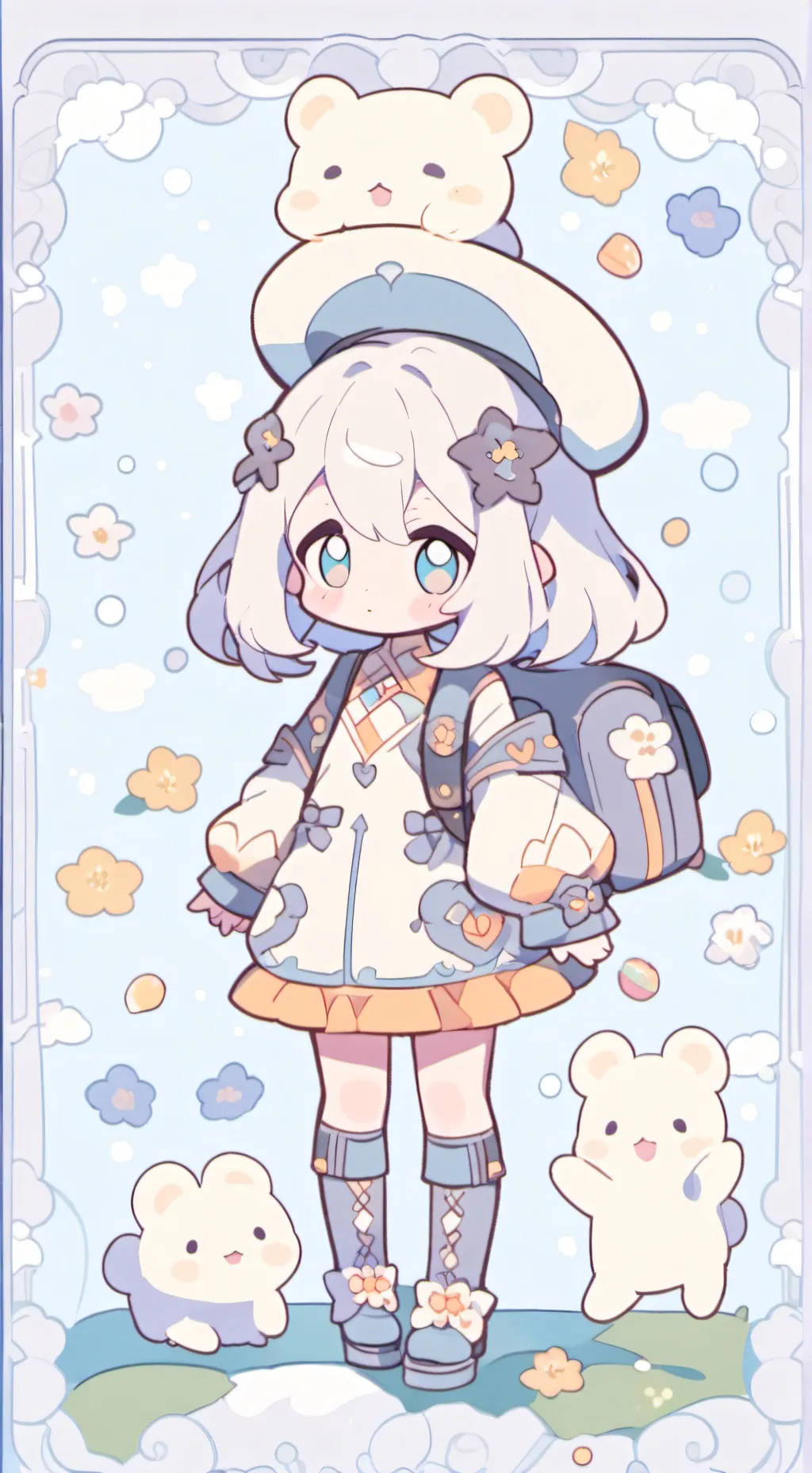 ai character: Чипи background