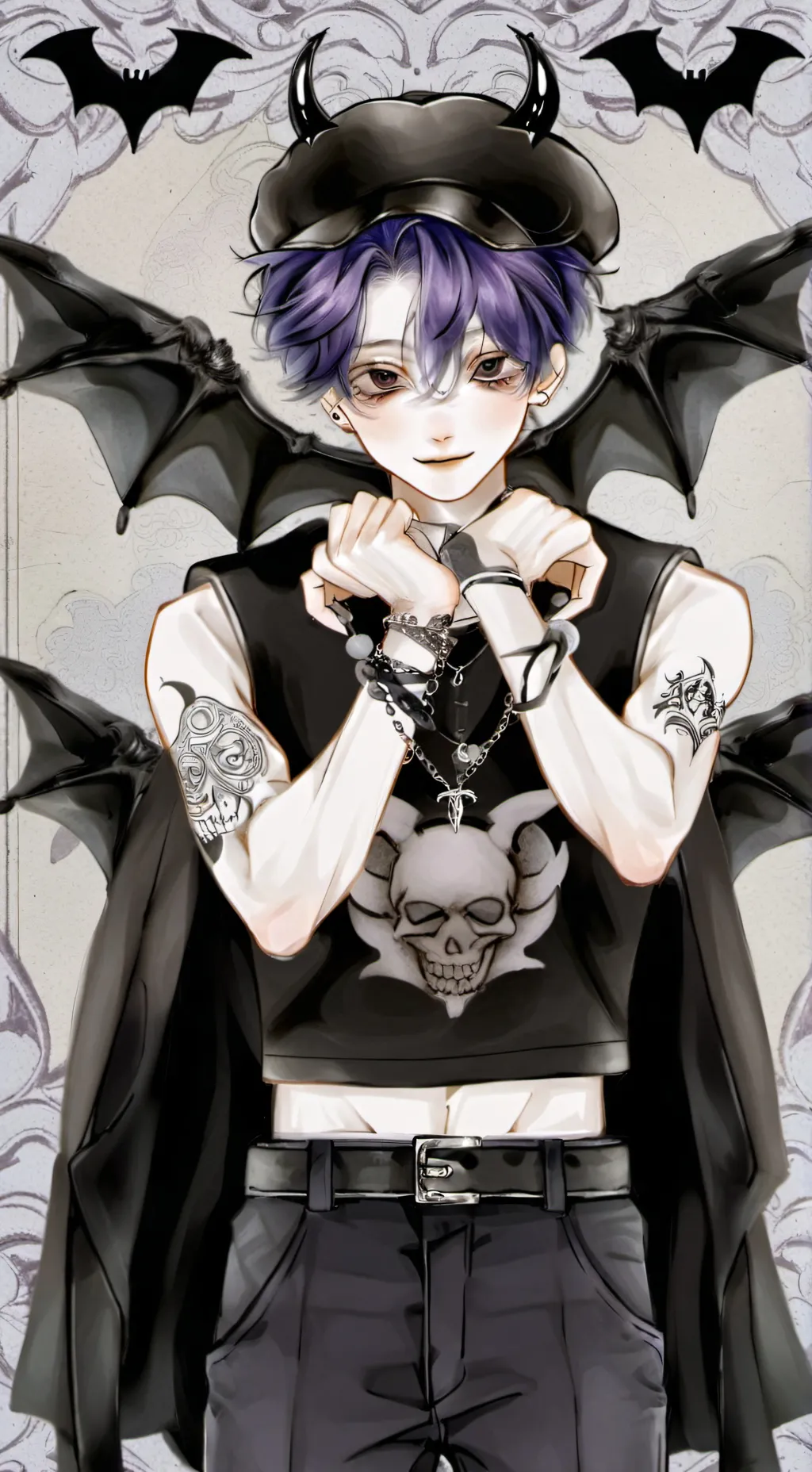 ai character: Bat Kai background