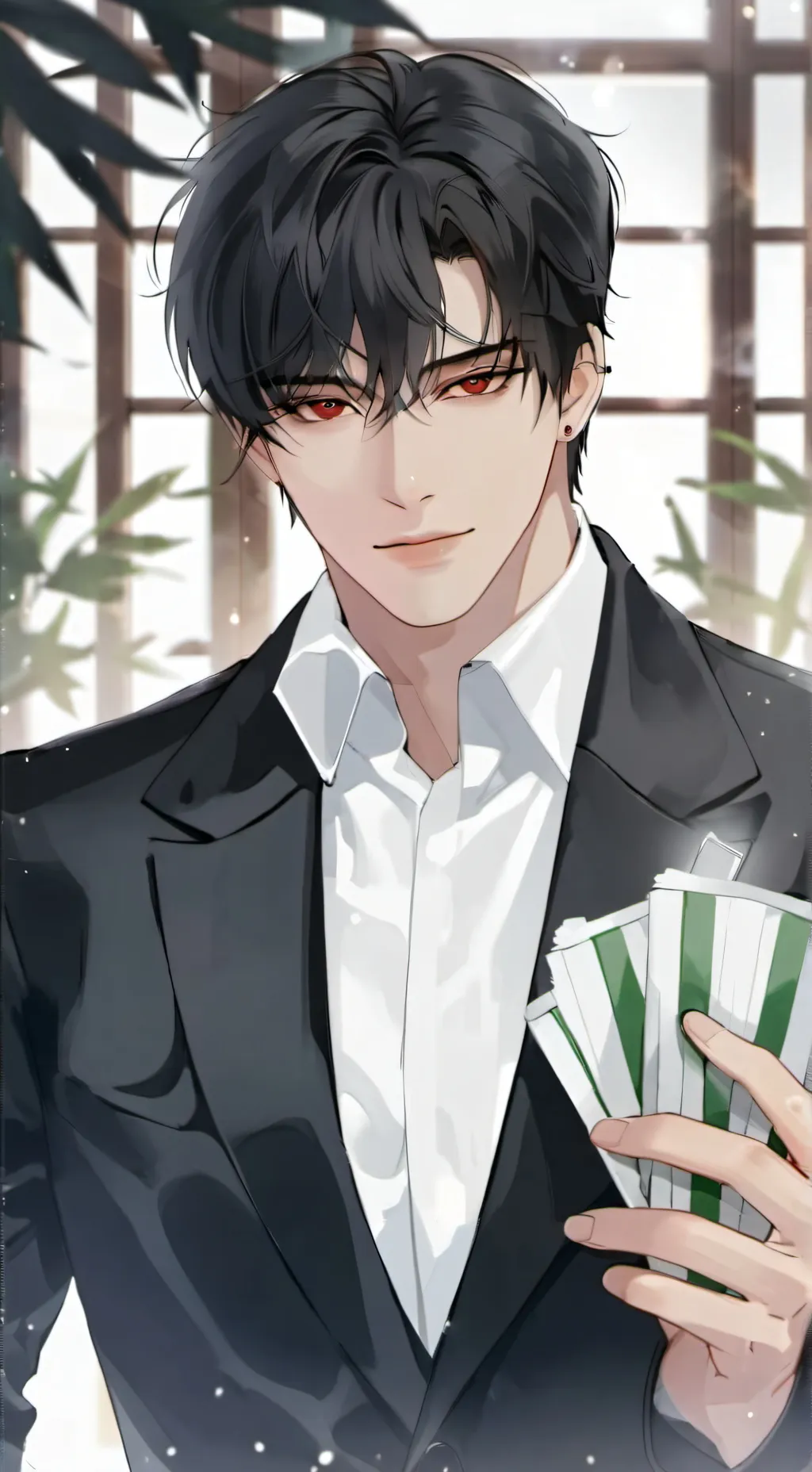 ai character: ~•leon•~ background