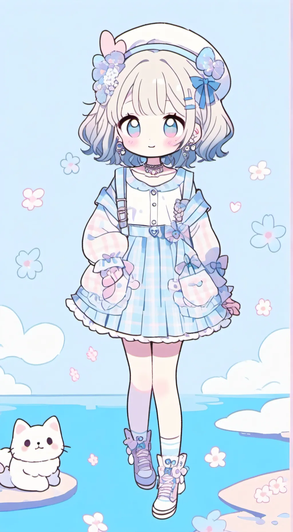 ai character: мэли background