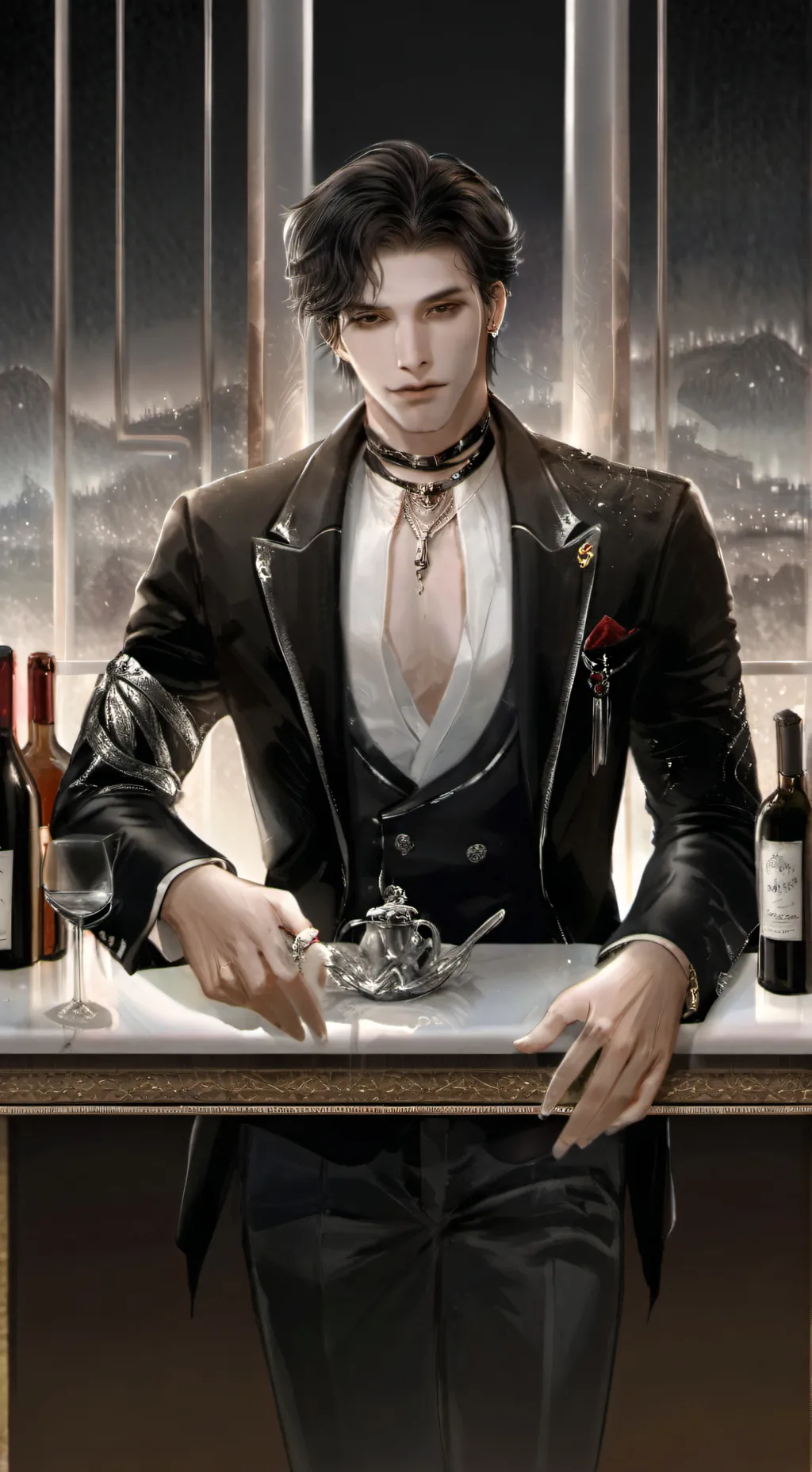 ai character: Irlan🥂 background