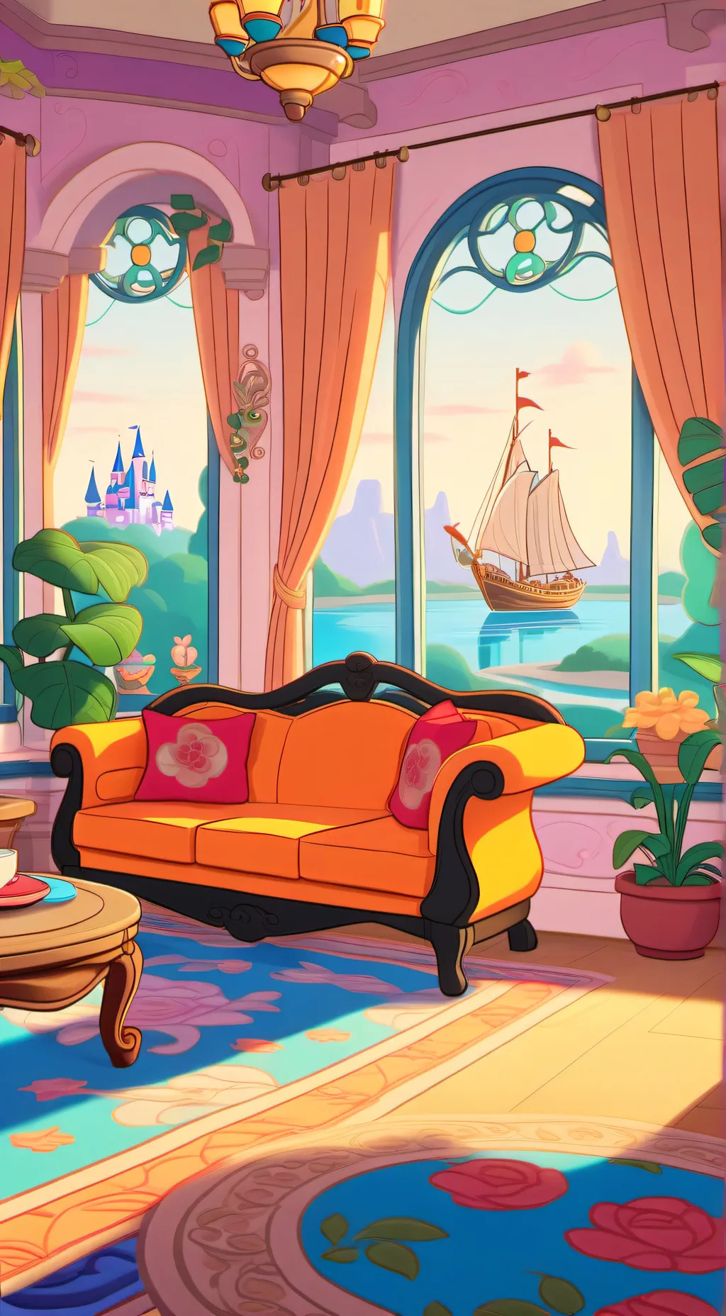 ai character: The fight background