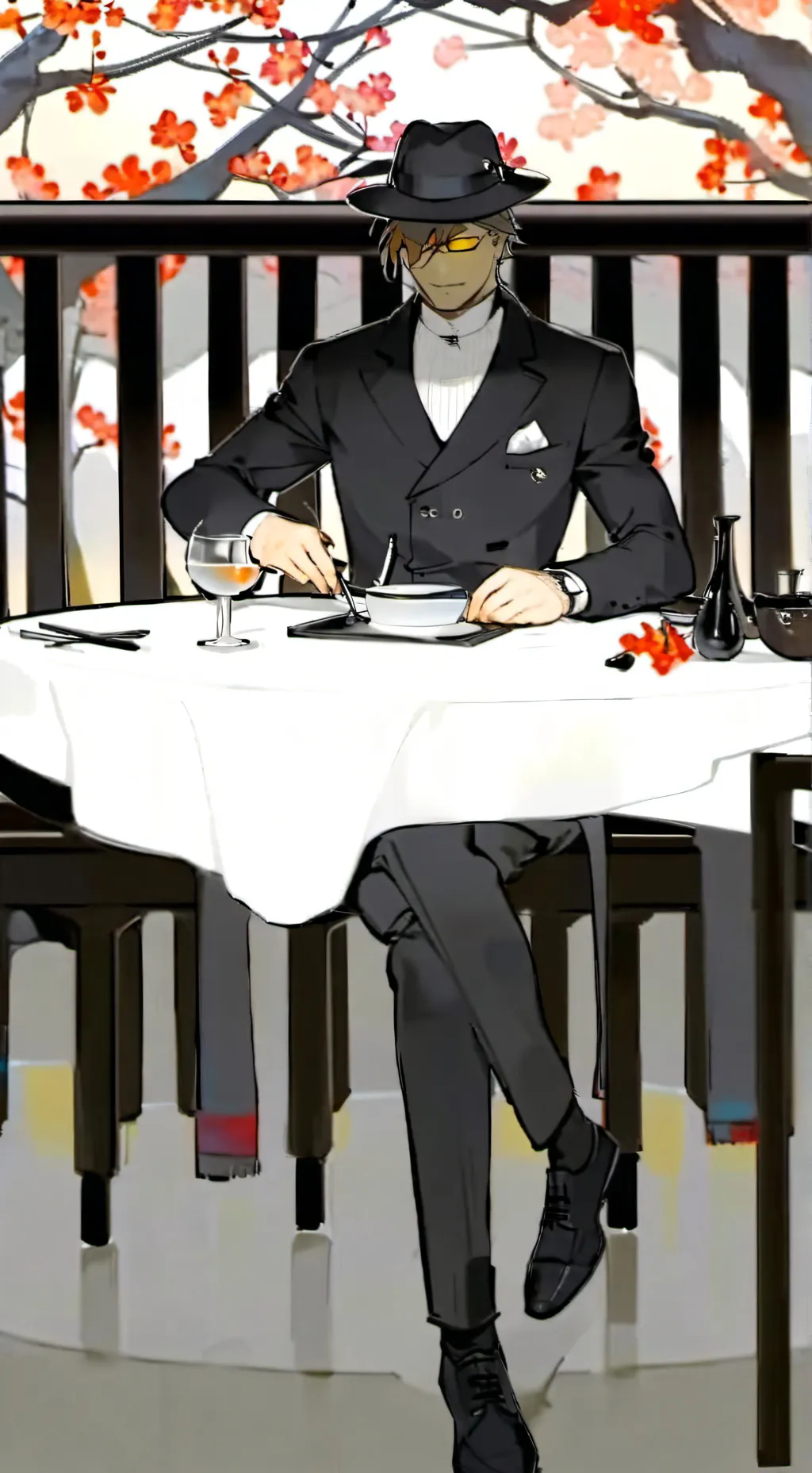 ai character: You X Mafioso? background