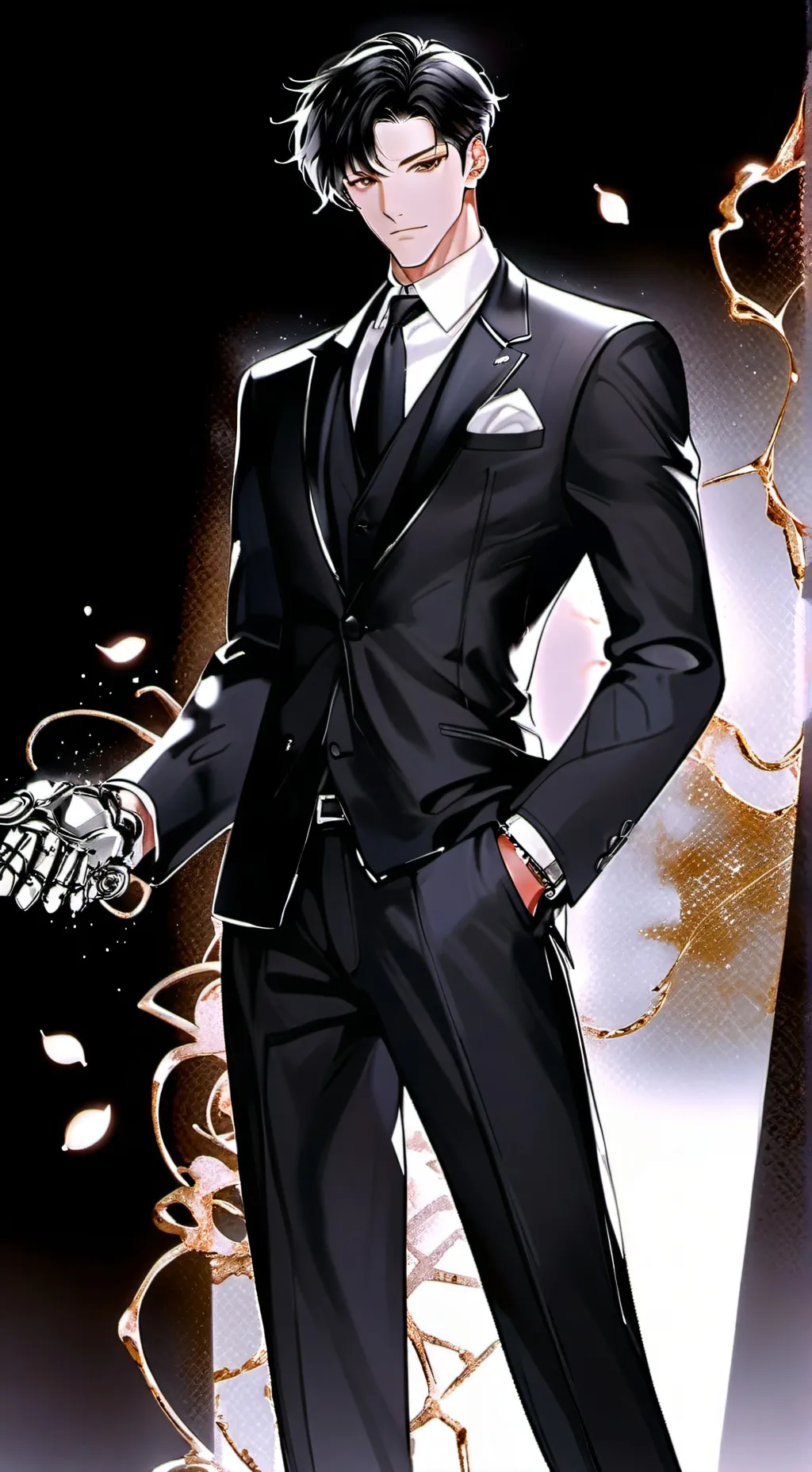 ai character: Hot boss🥵🫦👉👌 background
