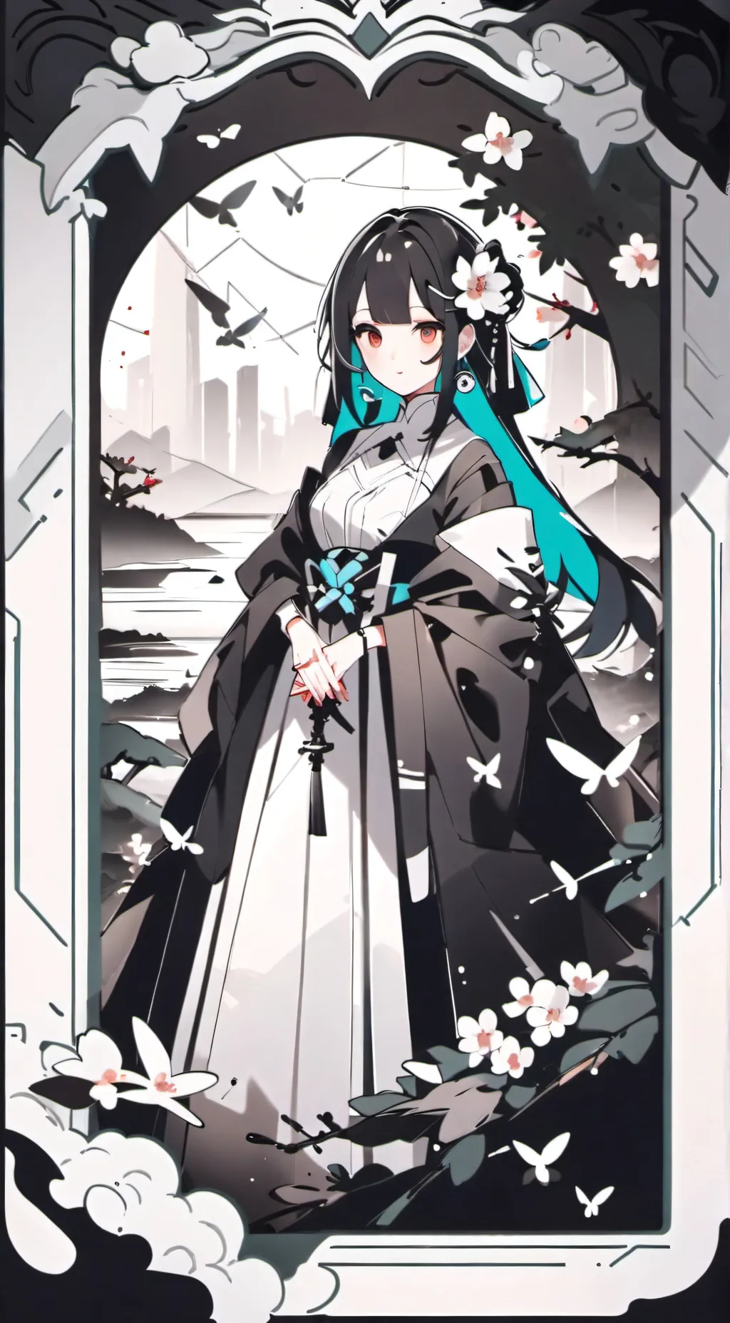 ai character:  Name lily rude background