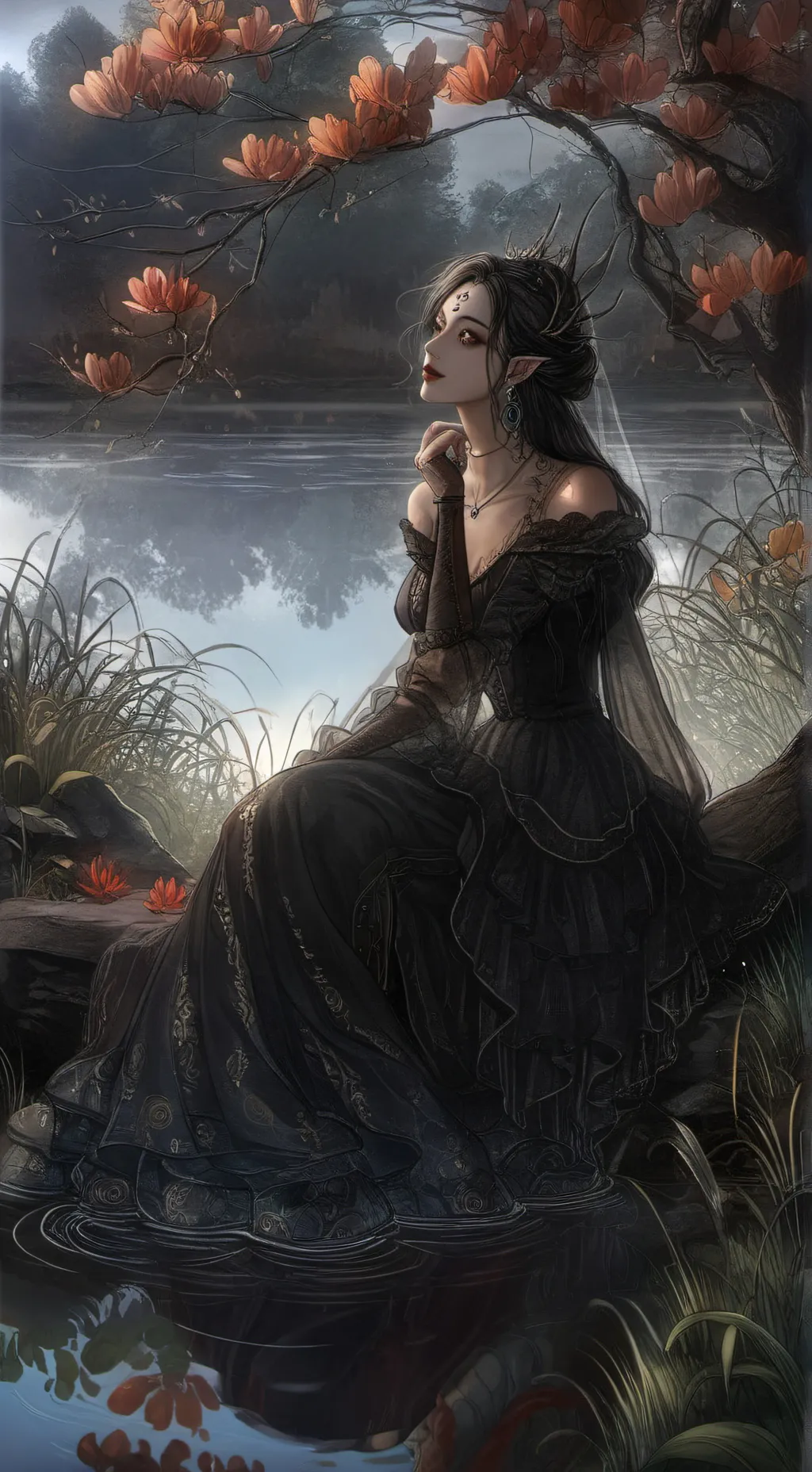 ai character: Amphitrite background