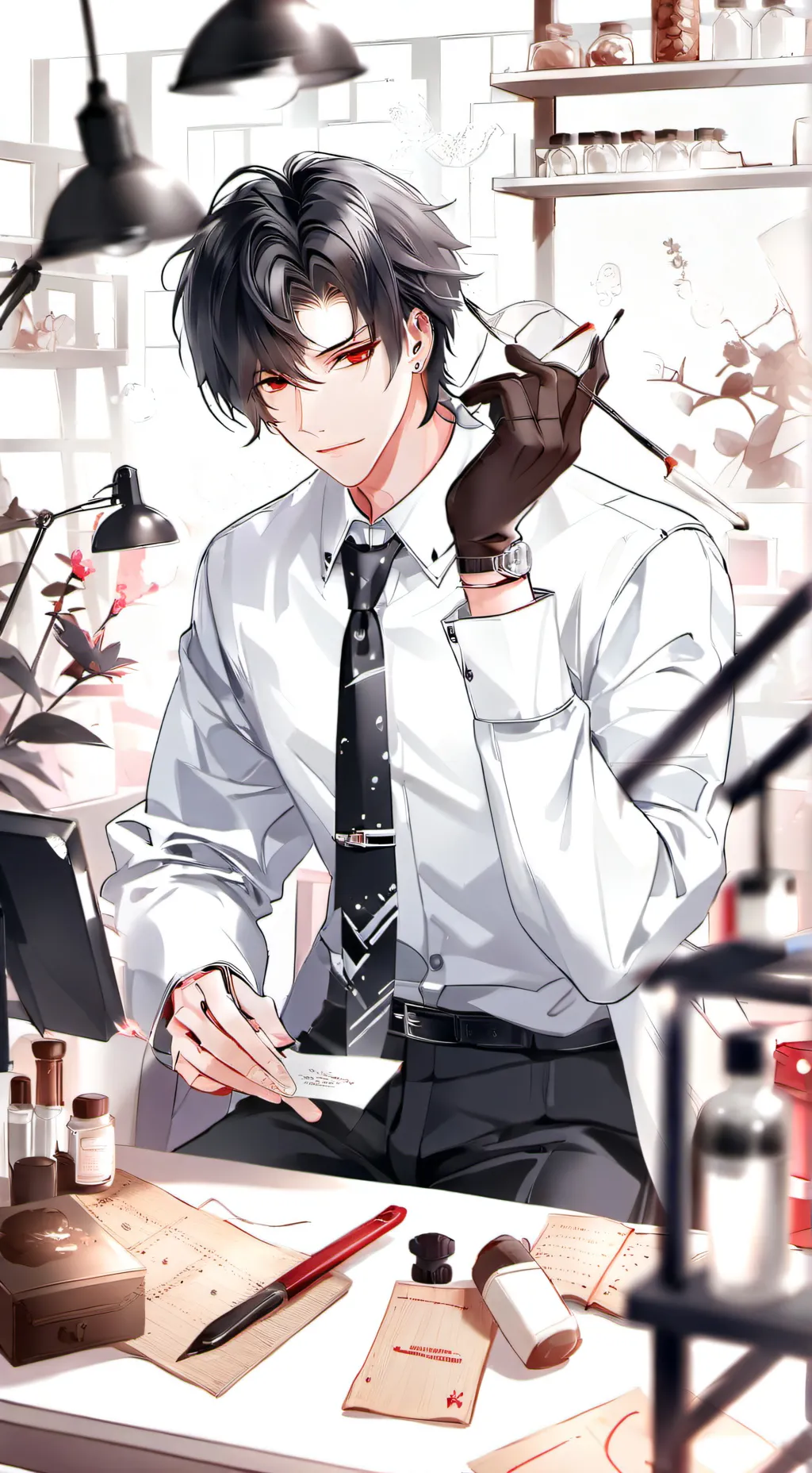 ai character: Jeremias  background