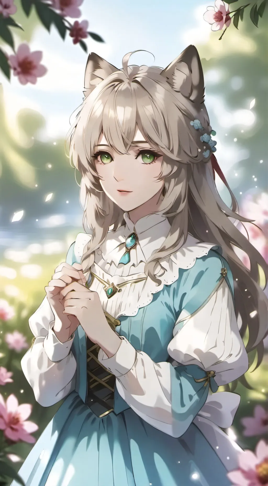 ai character: Ella background